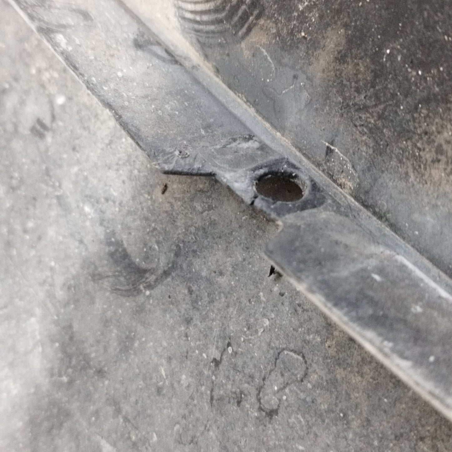 Black Rear Bumper Fiat Punto Evo 2012 ecoAC10400