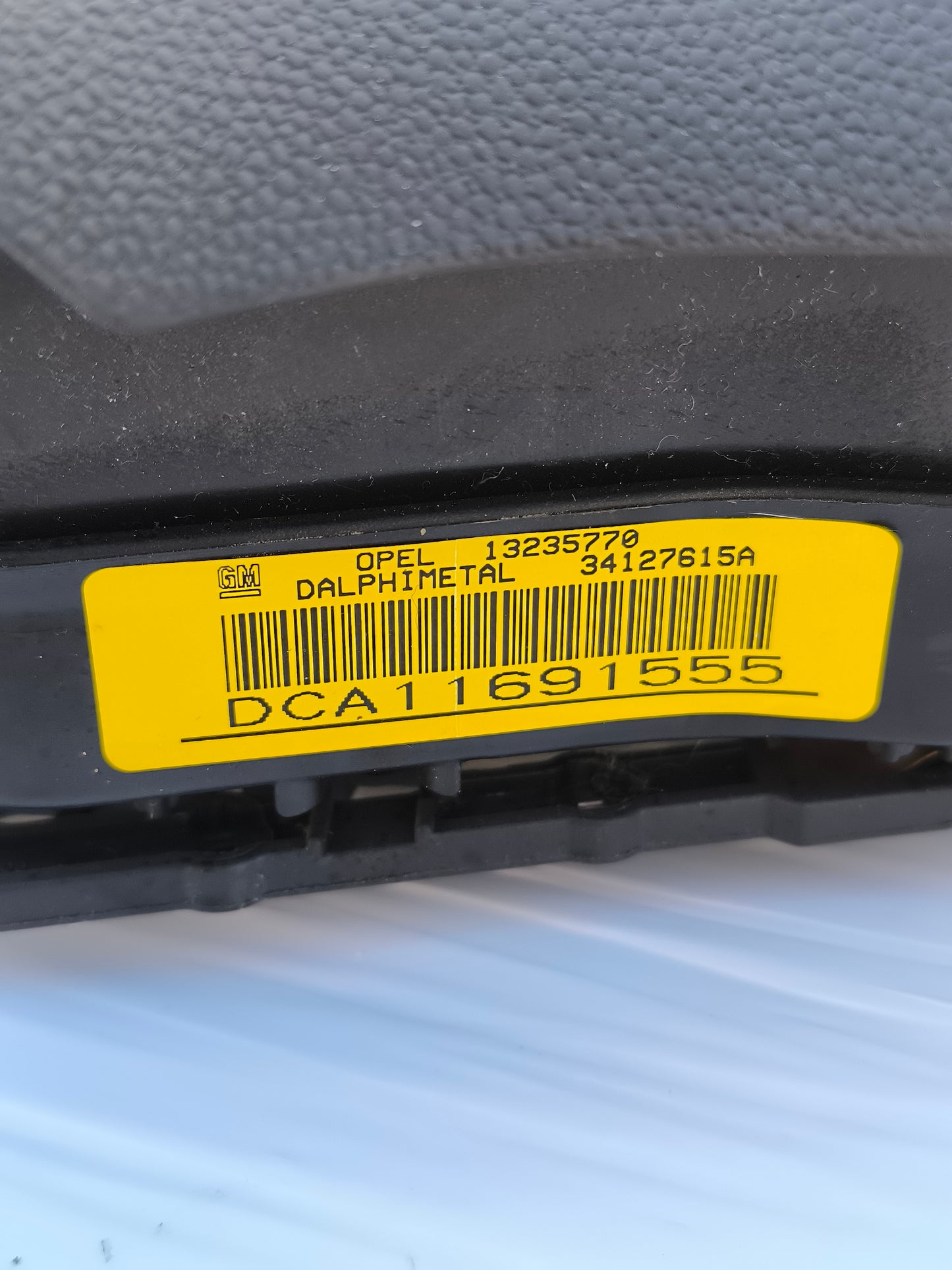 Steering wheel airbag Opel Corsa D code: 13235770 ecoAG6900