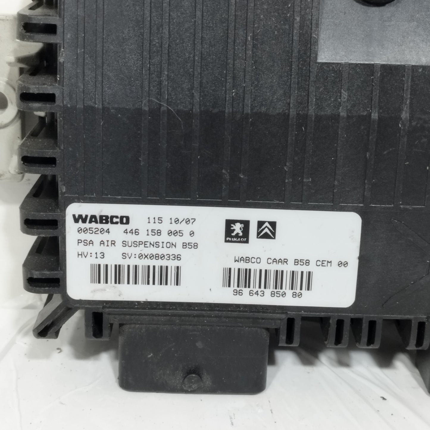 Peugeot 207 2007 Reifenfederungs-Steuergerät Code: 9664385080 ecoAC13666