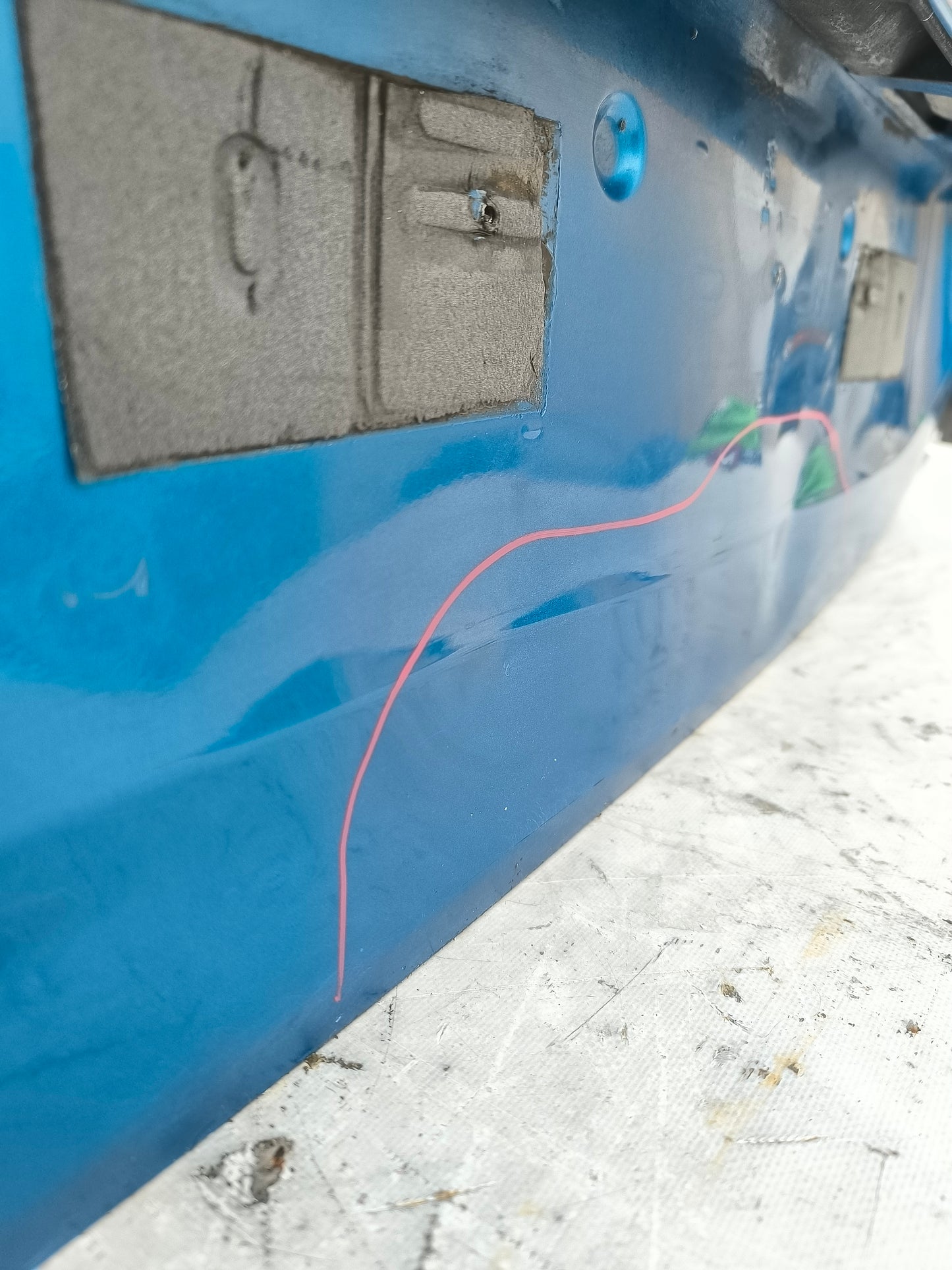 Portellone blu Peugeot 207 SW anno 2007-2013 ecoAG7992