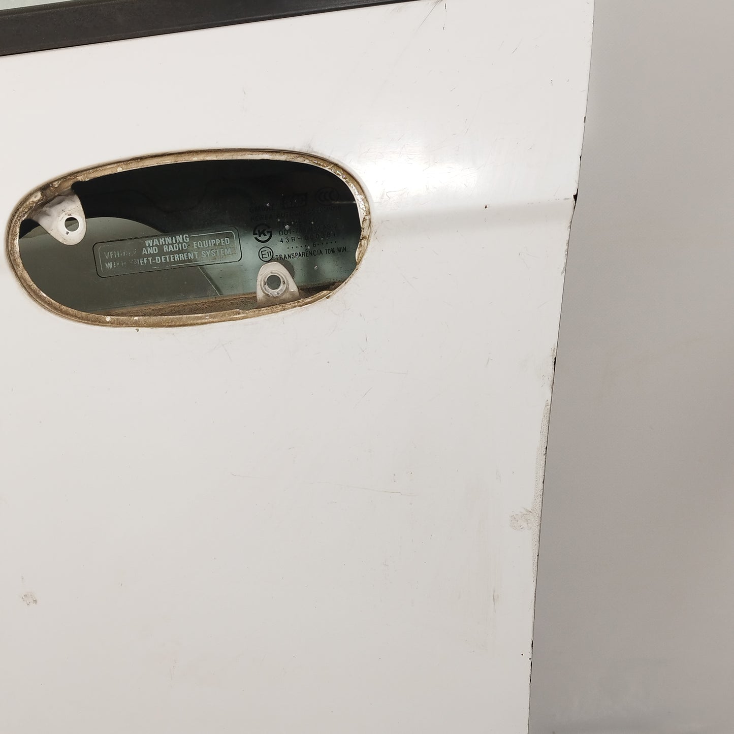 Sportello anteriore sx bianco Chevrolet Matiz 2009 ecoAC12176