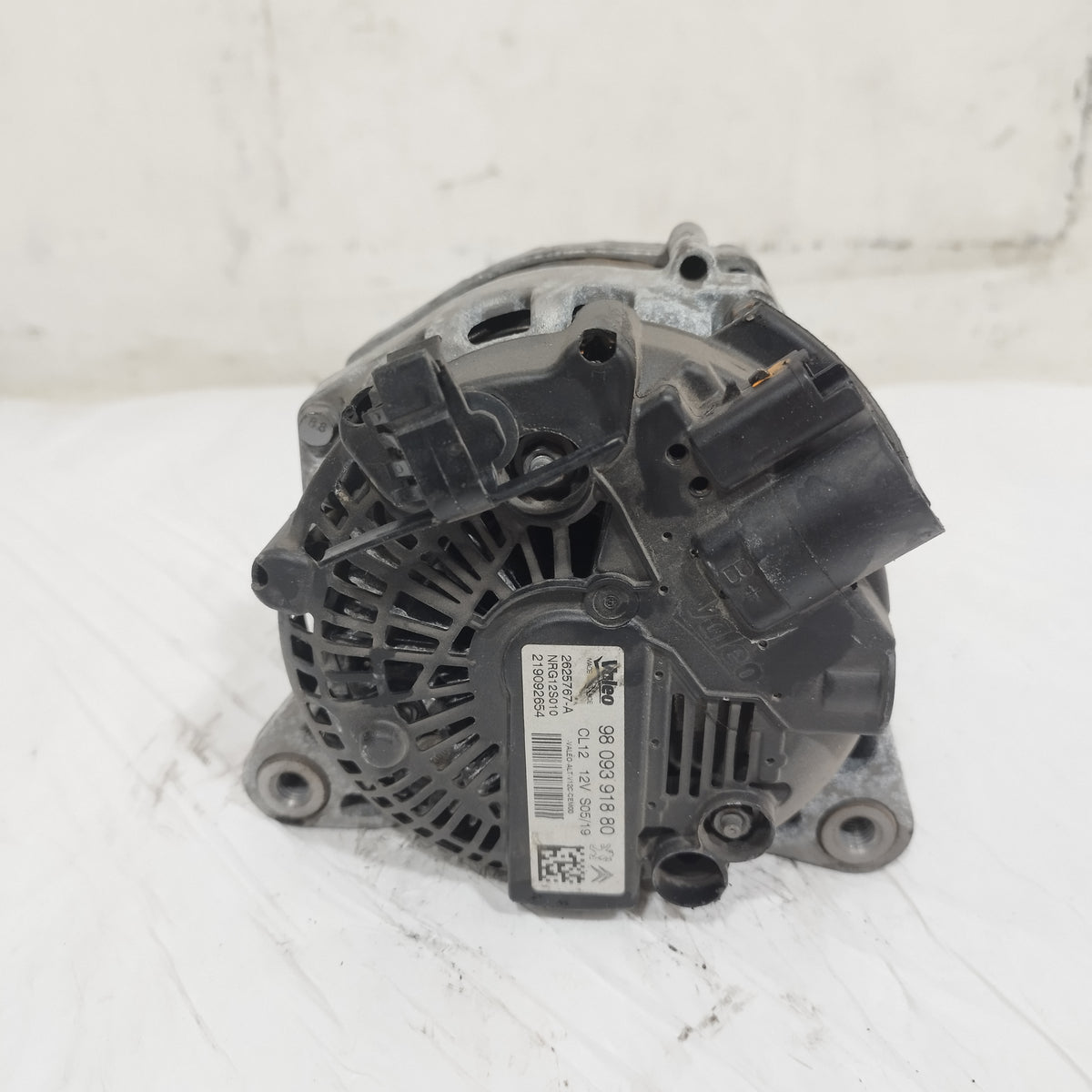 Alternatore Peugeot 2008 I (A94 / CU) 1.5 BlueHdi 100CV 2018-2019 cod: 9809391880 ecoAC16654