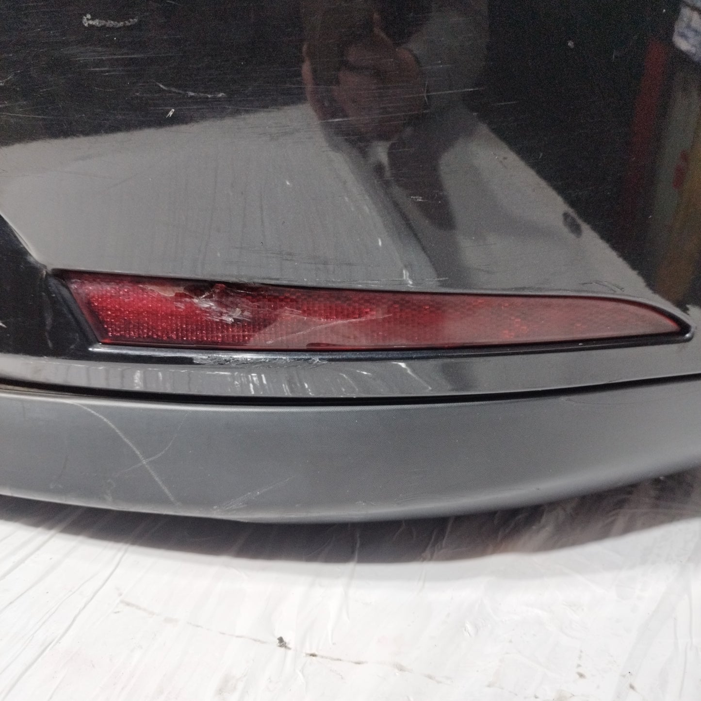 Black Rear Bumper Seat Ibiza 2011 ecoAC11729