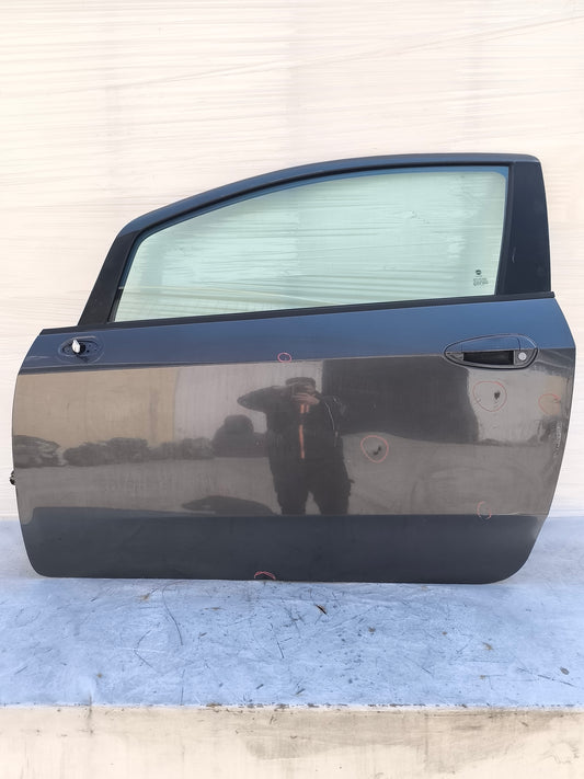 Sportello sx grigio canna di fucile Fiat Grande Punto 3 porte 2005-2018 ecoAG8003