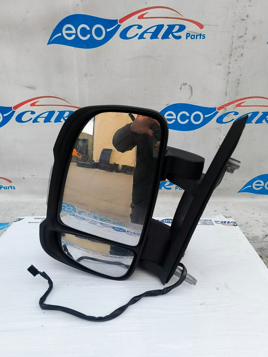 Left mirror black plastic Fiat Ducato 2018 8 wires ecoAG5955
