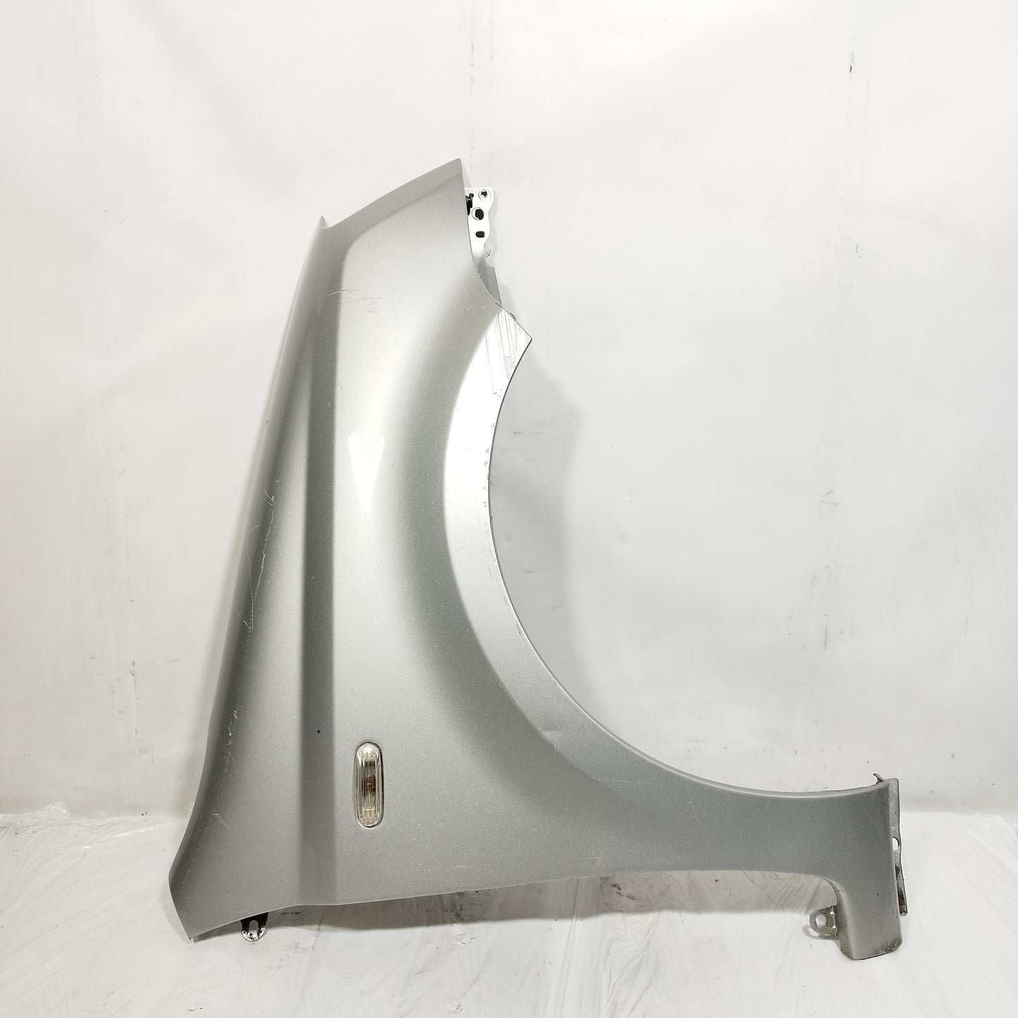 Rechter, silbergrauer Kotflügel für Fiat Panda 2008 ecoAC733