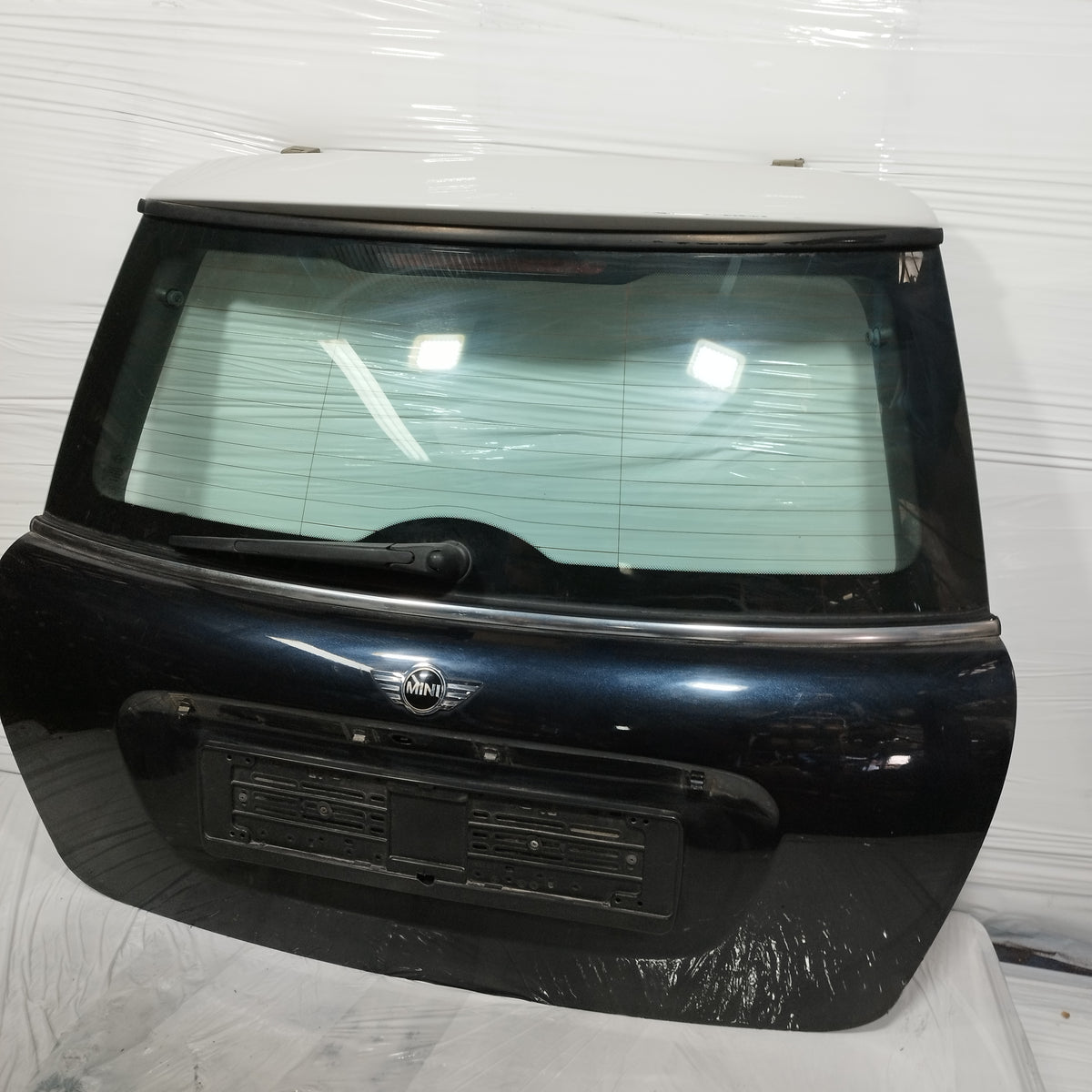Dunkelblaue Heckklappe Mini Cooper R56 2009 ecoAC8328