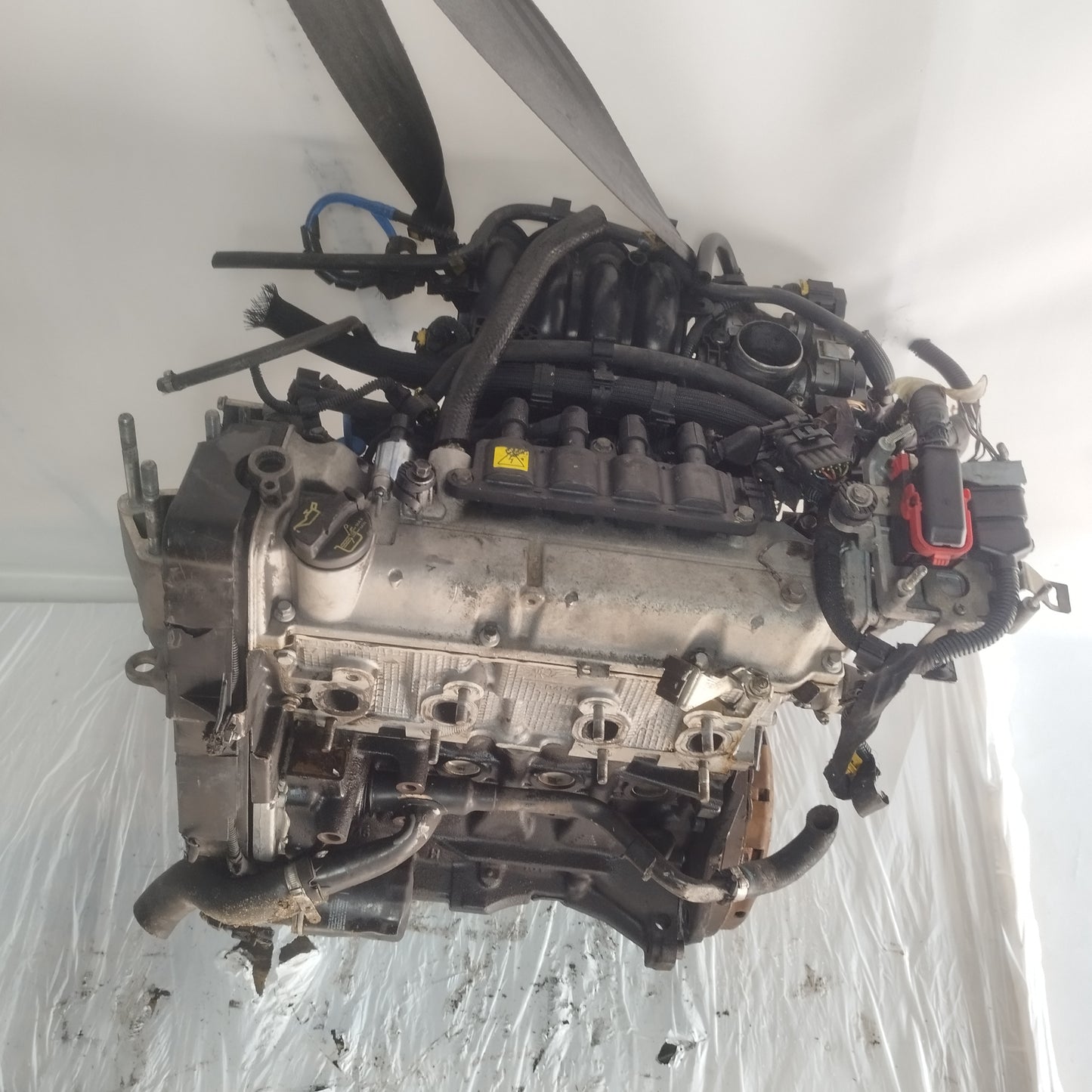 Engine Fiat Grande Punto Evo Panda 2012 1.4b code 350a1000 ecoAC2016