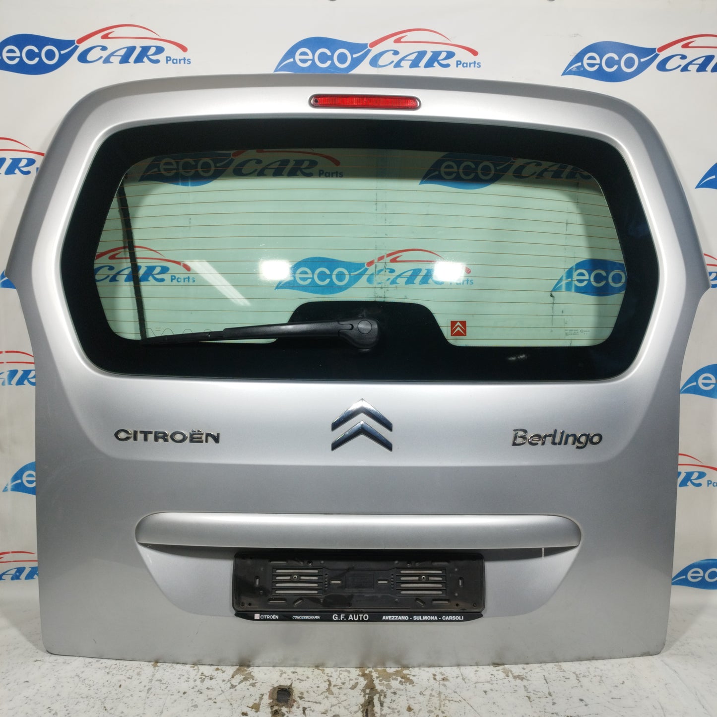 Portellone posteriore grigio argento Citroen Berlingo 2011 ecoAC10688