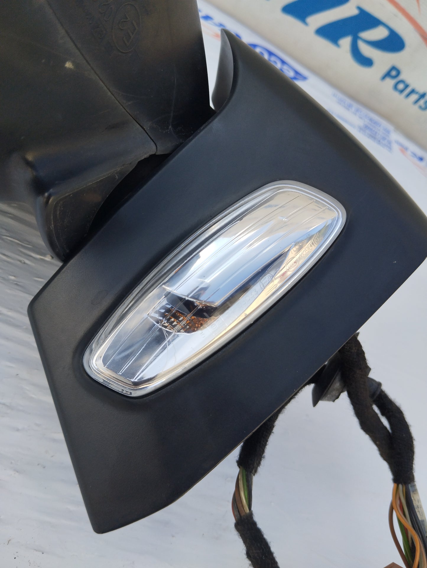 Elektrischer rechter Außenspiegel, weiß, Peugeot 3008, Baujahr 2012, 11-adrig, 2-polig, ecoAG5684