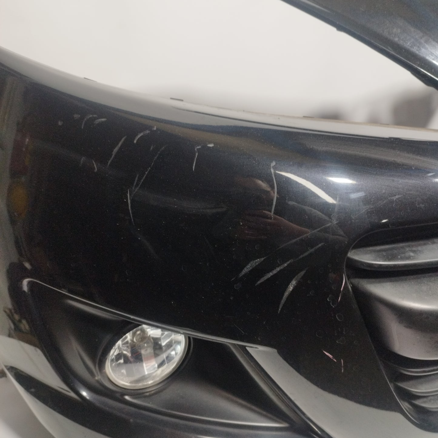 Black front bumper Peugeot 207 2008 ecoAC11299