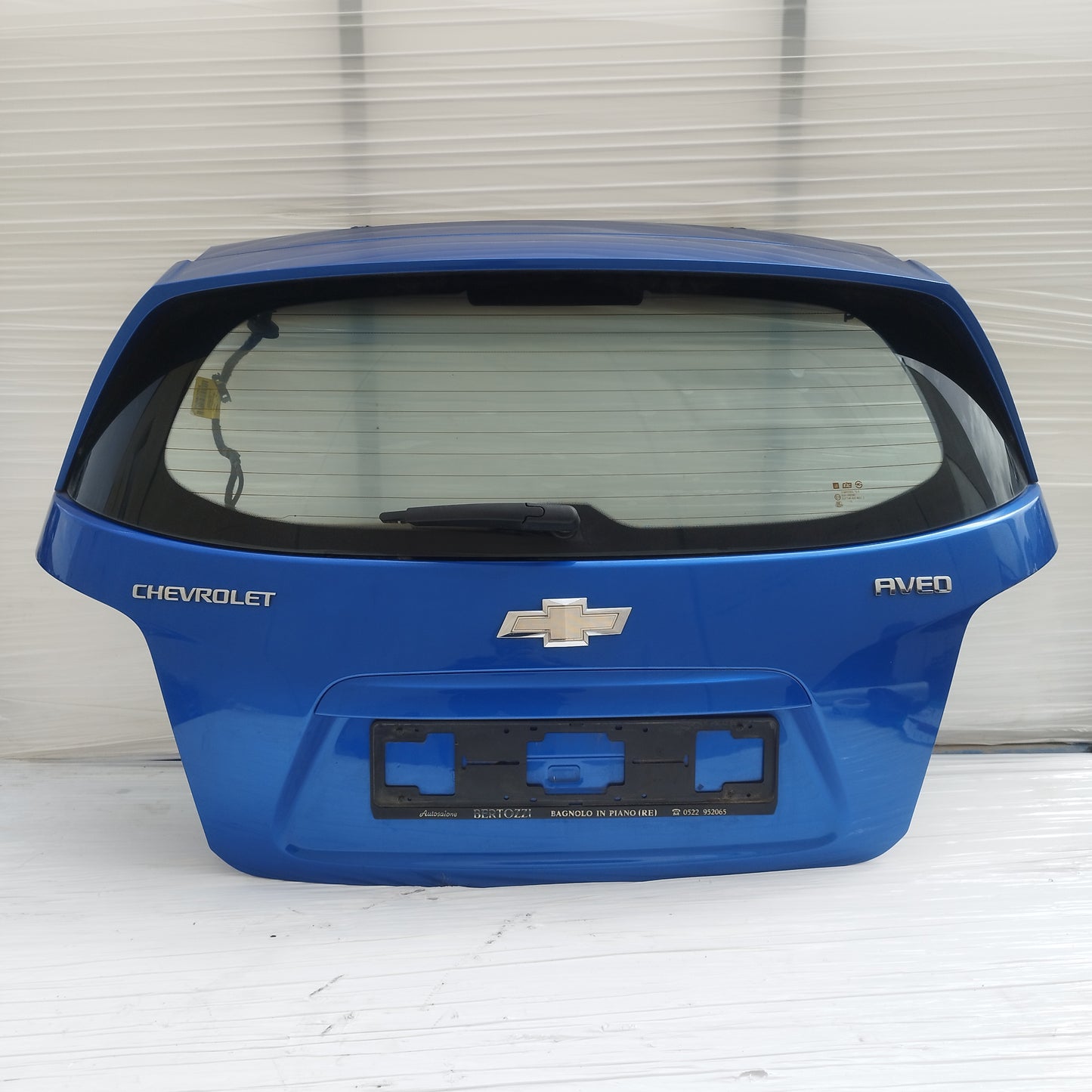 Portellone blu Chevrolet Aveo 2012 ecoAC15663