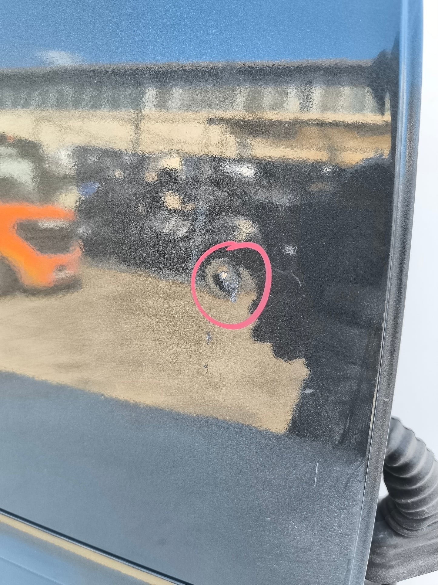 Sportello anteriore dx grigio canna di fucile Audi A3 modello 8P anno 2006 ecoAG7300