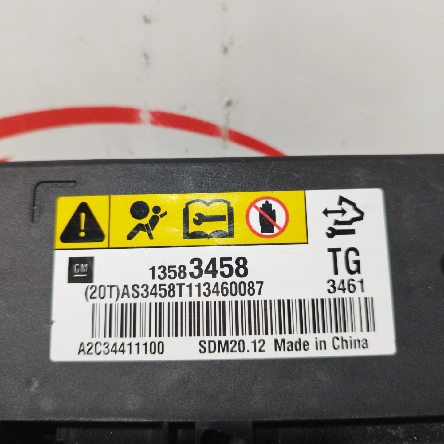 Chevrolet Spark 2010 ecoAC9635 Airbag-Kit