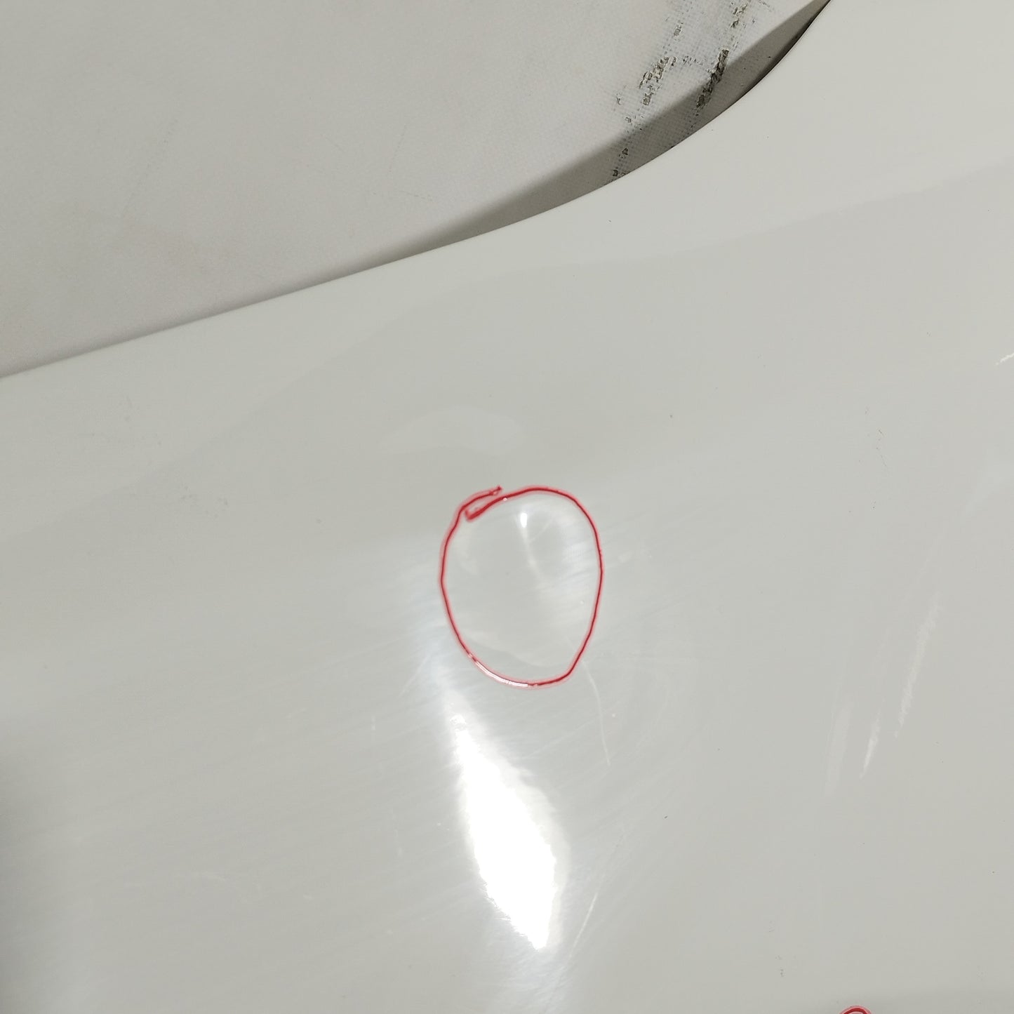 Parafango anteriore sx bianco Skoda Fabia 2012 ecoAC14014