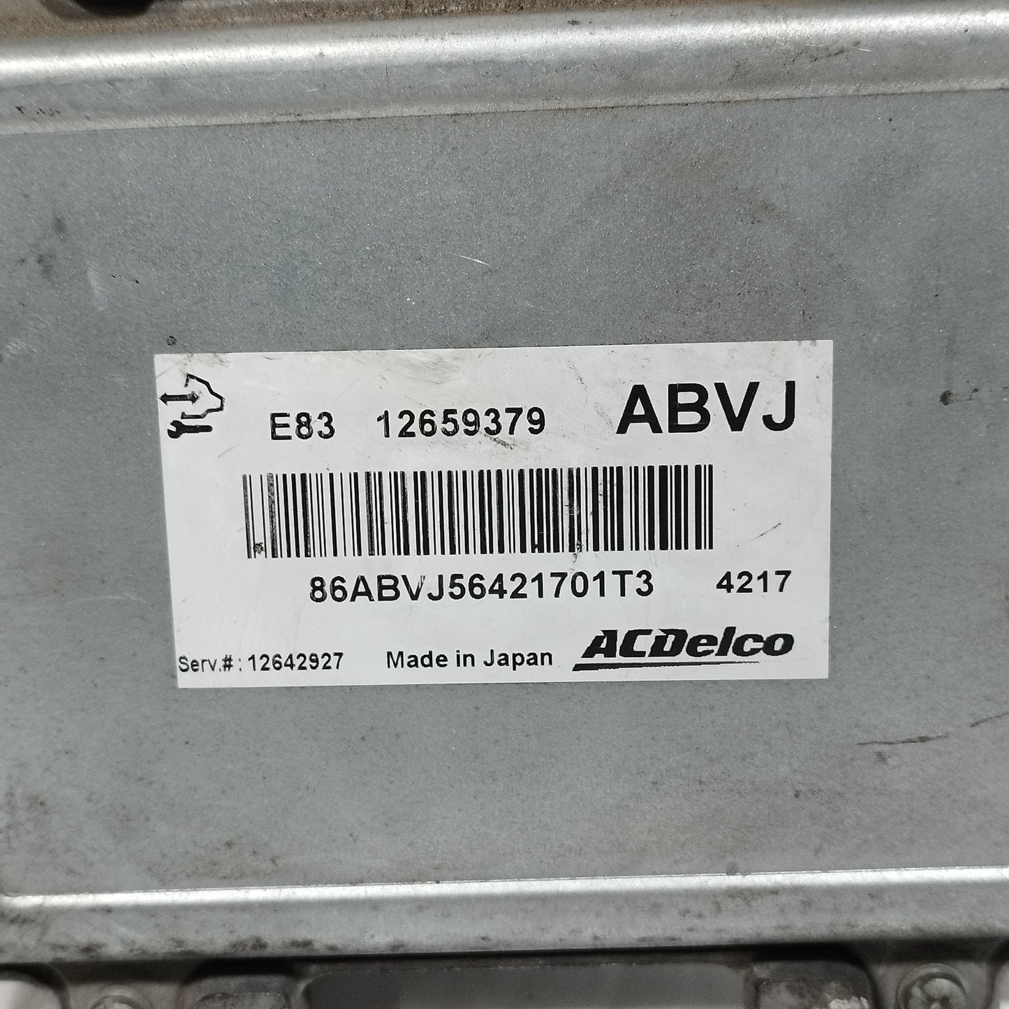 Kit accensione Opel Meriva B 1.4 TB 2014 cod: 12659379 ecoAC15421