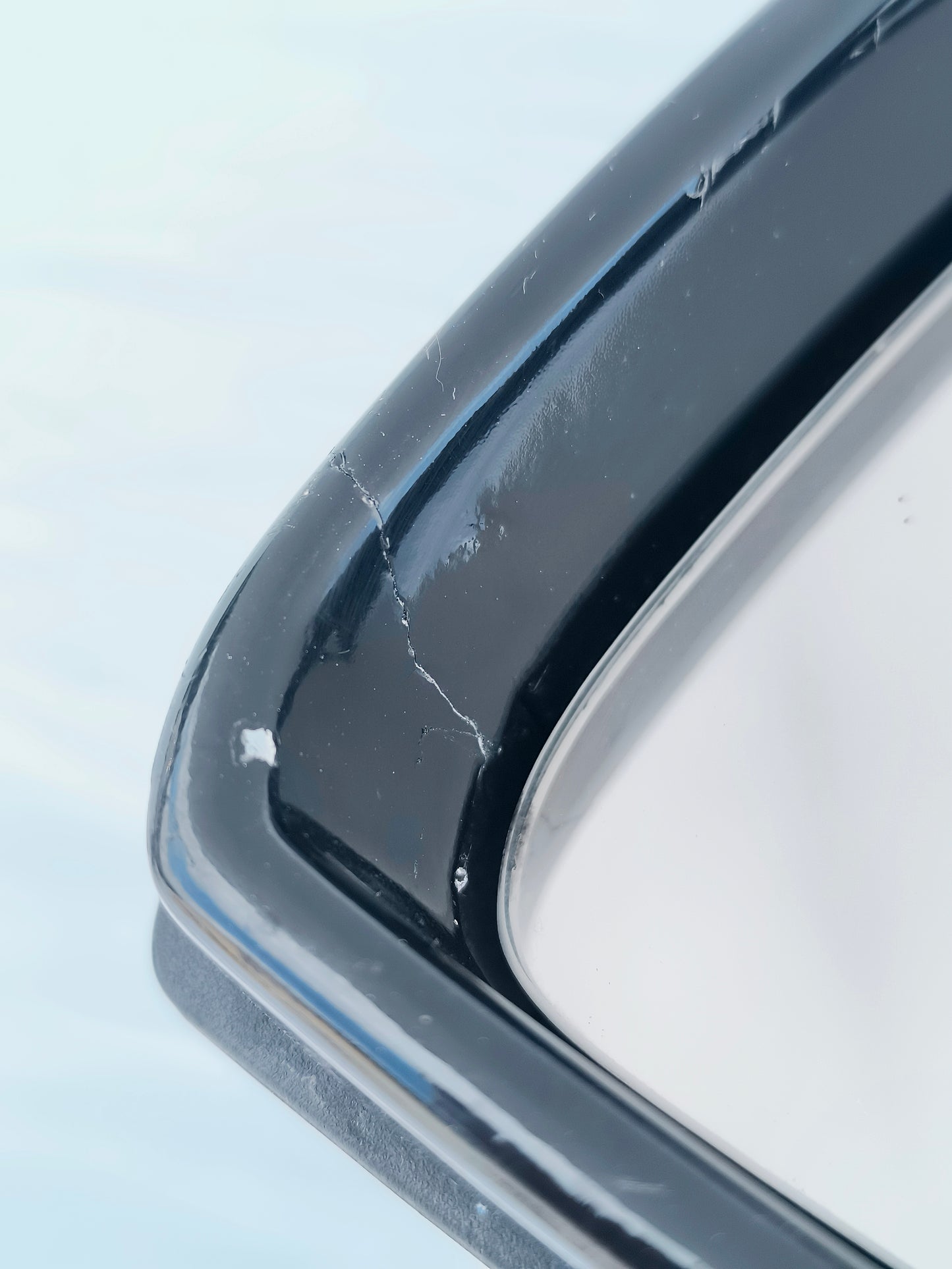 Schwarzer elektrischer Außenspiegel links für Mercedes A-Klasse W176, 7-adrig, ecoAG6533