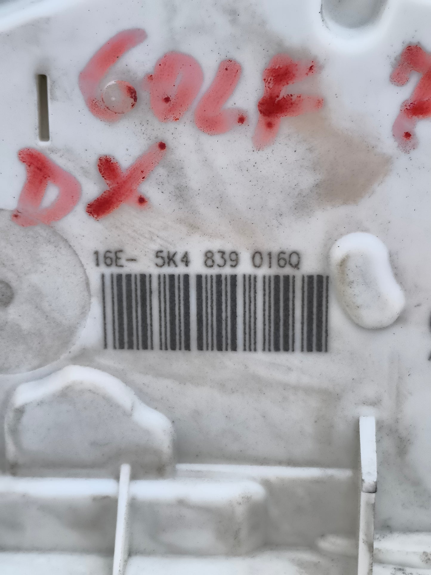 Serratura posteriore destra Volkswagen Golf 7 Codice: 5K4839016Q ecoAG6878