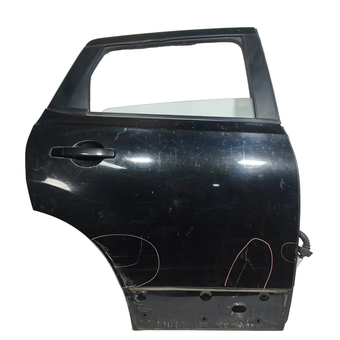 Sportello posteriore dx nero Nissan Qashqai (J10) I serie 2007-2013 ecoAC14788