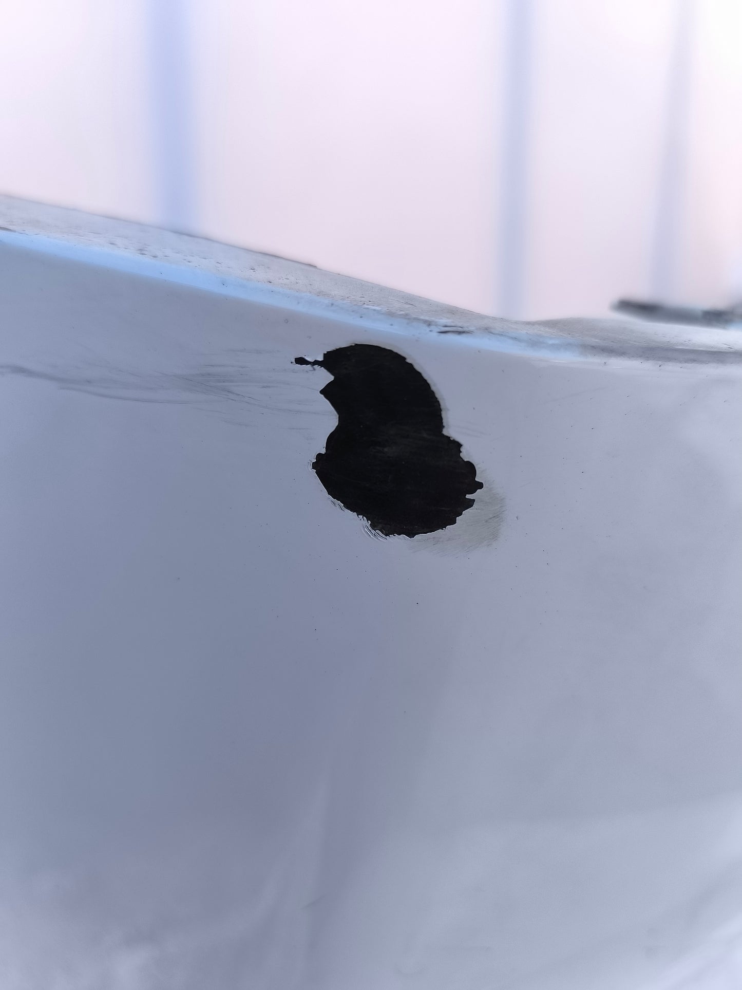 White Rear Bumper Chevrolet Orlando Year 2015 ecoAG6471