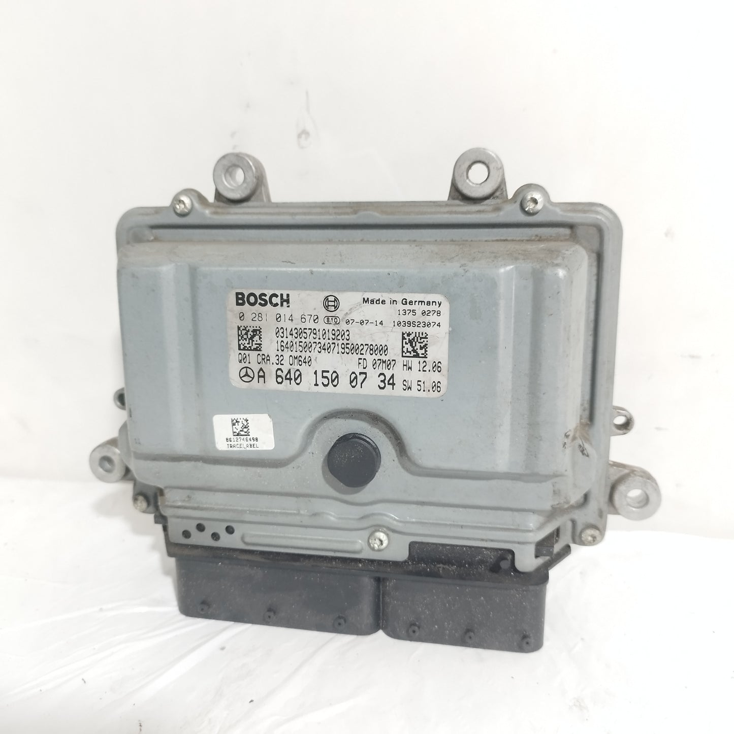 Centralina motore Mercedes Classe B W245 2.0D 2007 cod: A6401500734 ecoAC15921