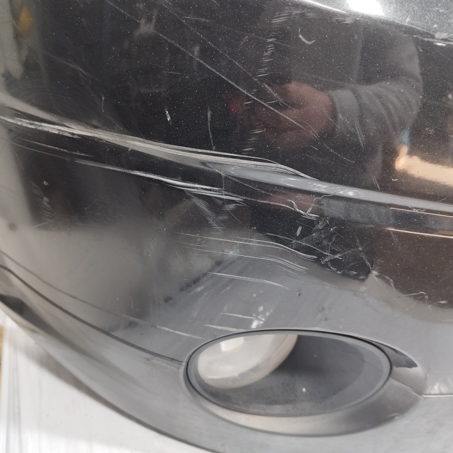 Paraurti anteriore nero Chevrolet Matiz 2007-2009 ecoAC15352