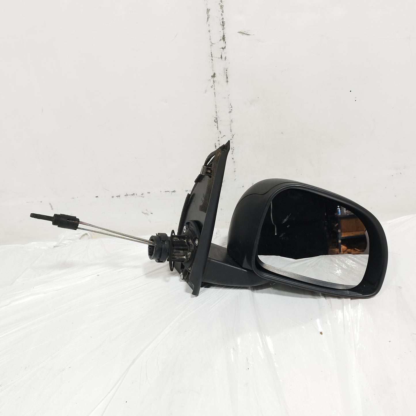 Specchietto manuale anteriore dx nero plastica Fiat Panda 169 2009-2012 ecoAC15438