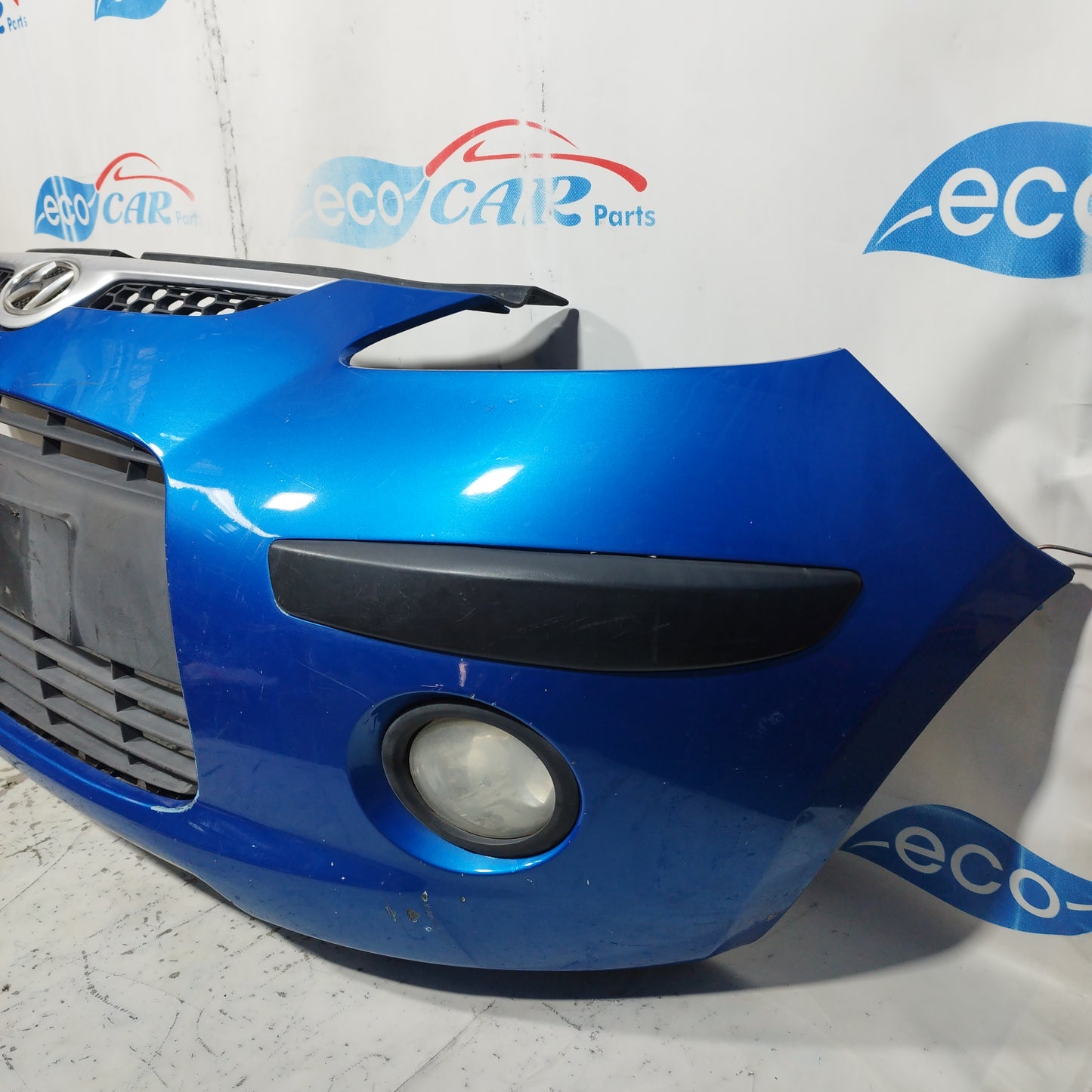 Electric Blue Front Bumper Hyundai i10 2009 ecoAC9694