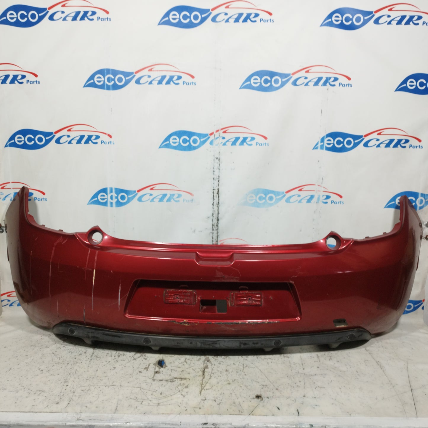 Citroen DS3 2010 ecoAC9975 burgundy rear bumper