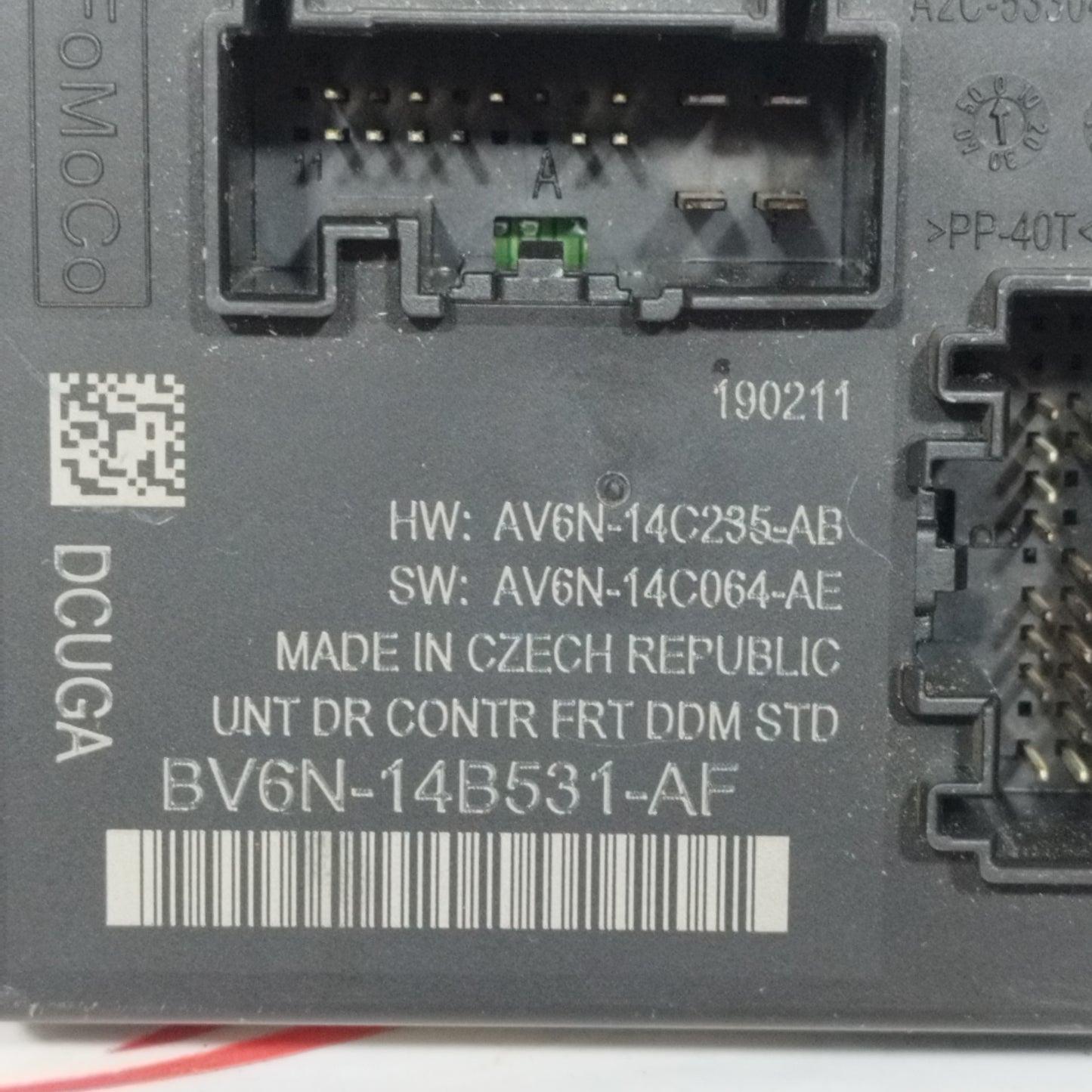 Centralina alzavetro anteriore sx Ford Focus 2011 Cod: BV6N-14B531-AF ecoAC11076