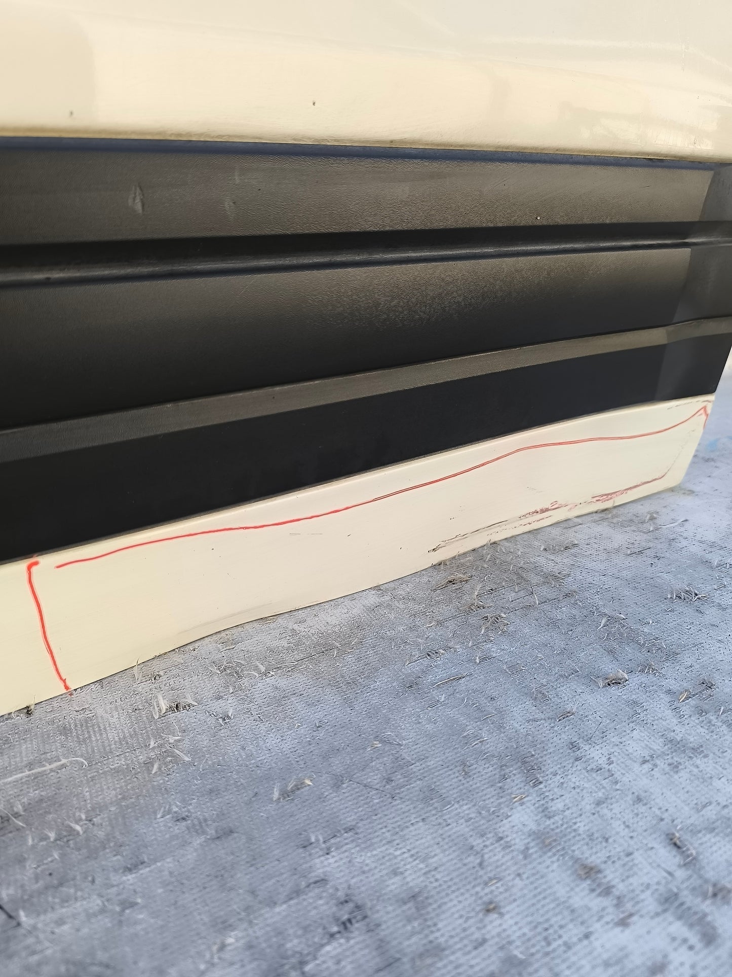 Rear right door white Fiat 500L ecoAG5915