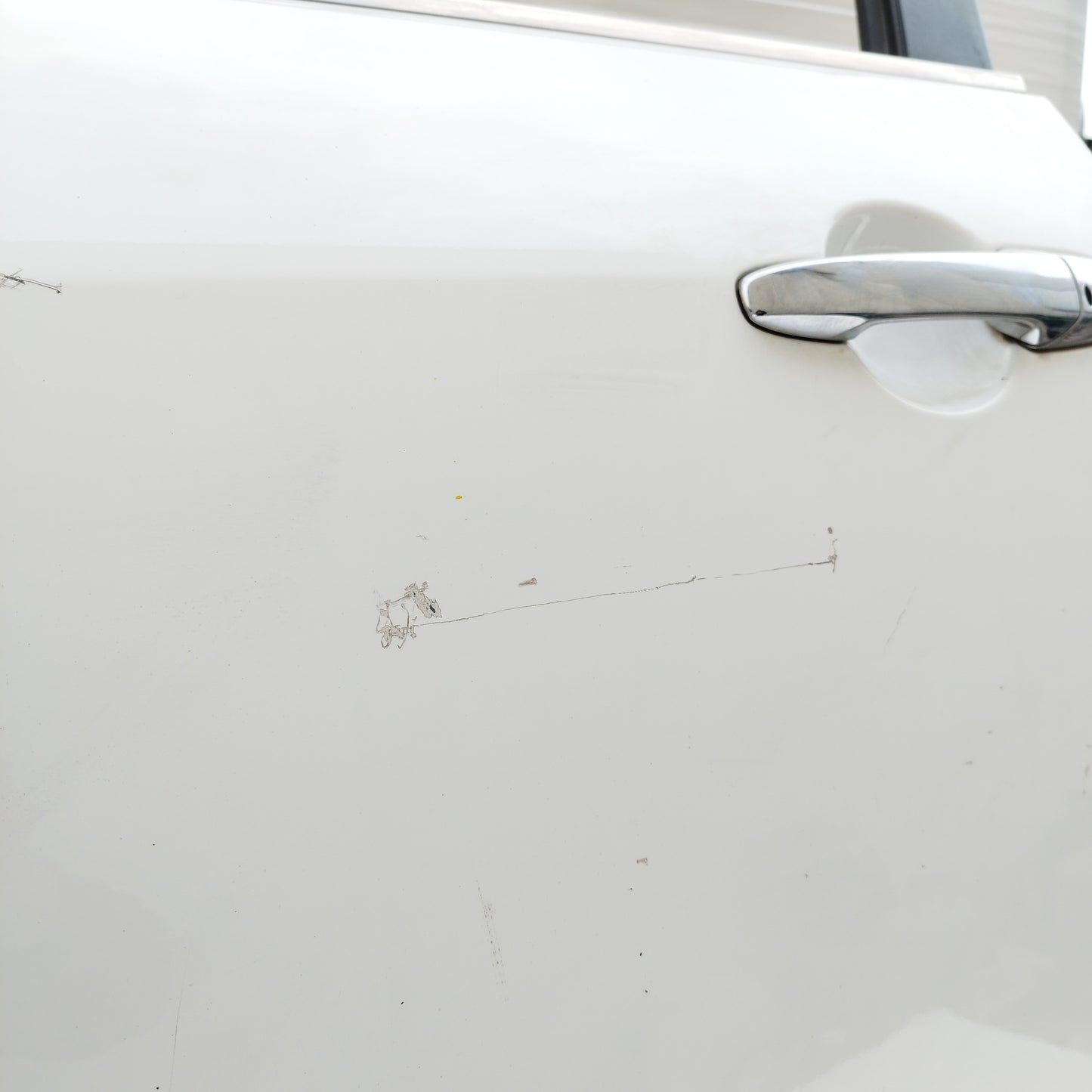 Sportello anteriore sx bianco Mazda CX-7 2009 ecoAC15677