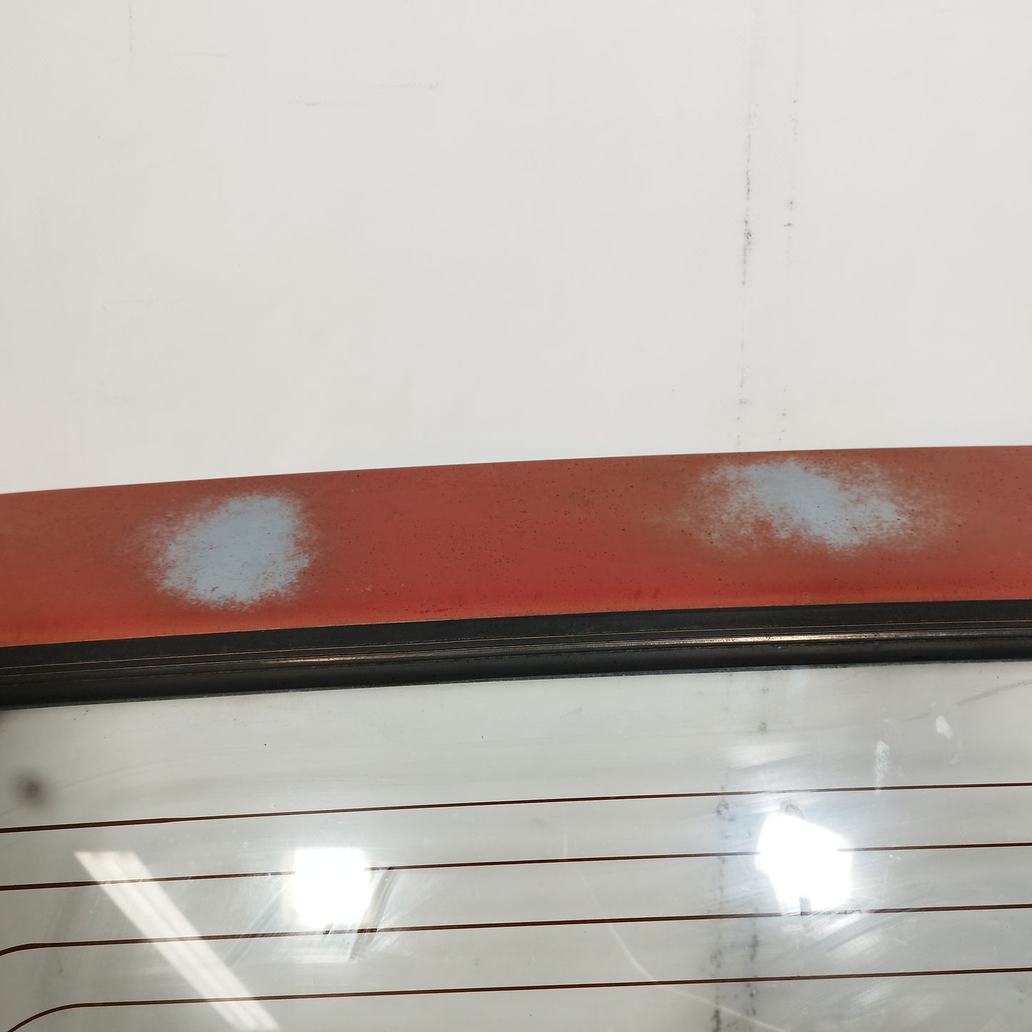 Portellone posteriore rosso Fiat Uno 1993 ecoAC14042