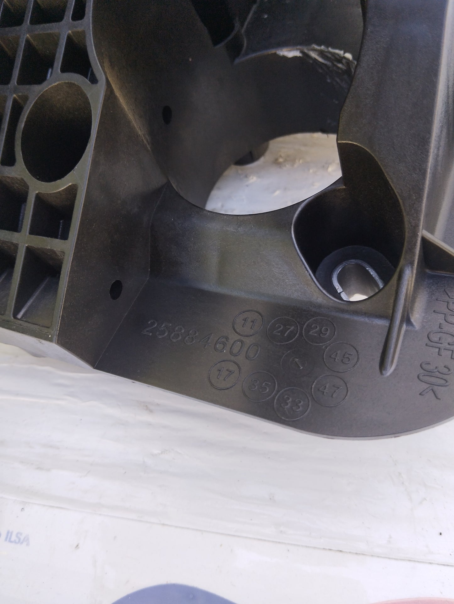 Brems- und Kupplungspedal Lancia Y 1.3 MTJ 2013 Code: 25884600 ecoAG5299