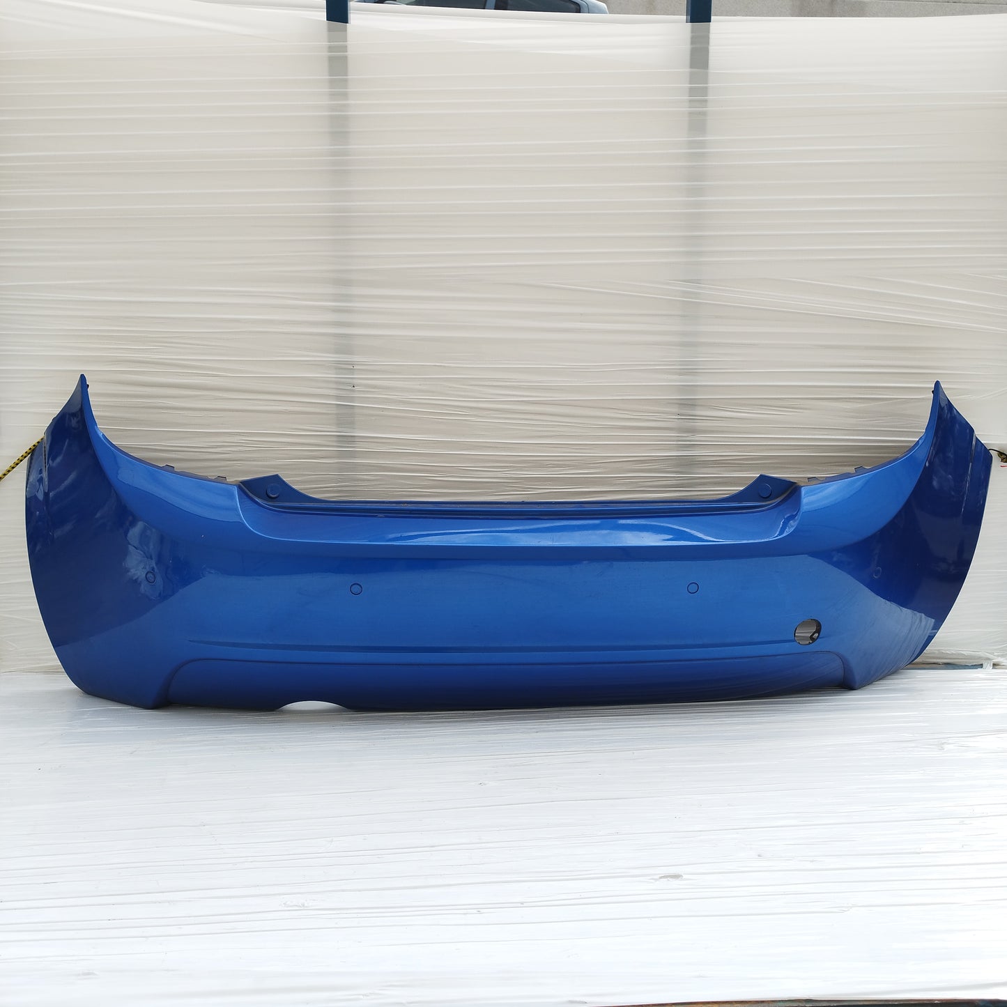 Paraurti posteriore blu Chevrolet Aveo 2012 ecoAC15661