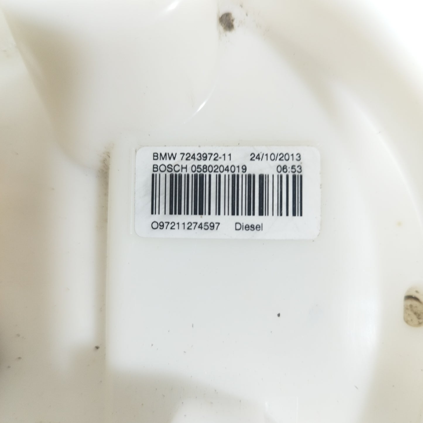 Schwimmpumpe BMW 1er F20 2.0 D 2013 Code: 0580204019 ecoAC8559