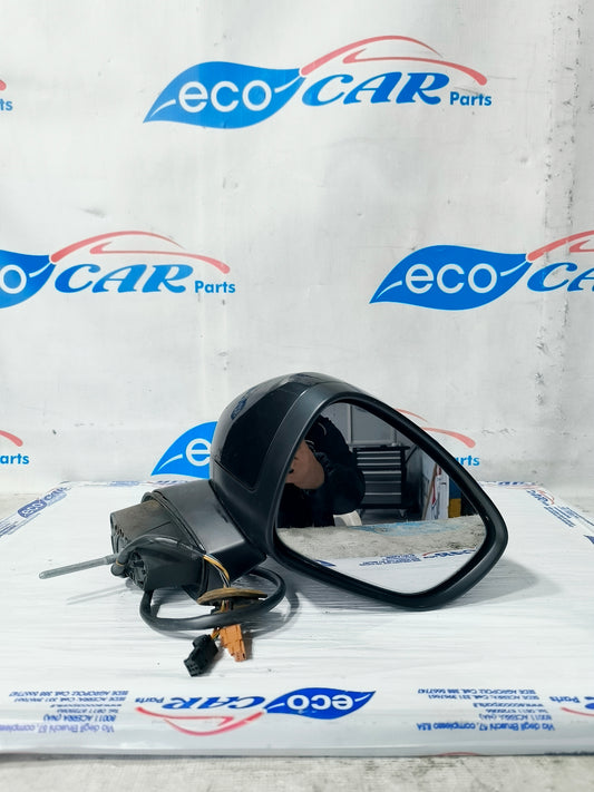 Elektrisch verstellbarer rechter Außenspiegel, schwarz, für Citroën C3, Baujahr 2010, 2-polig, 7-adrig, ecoAG6242
