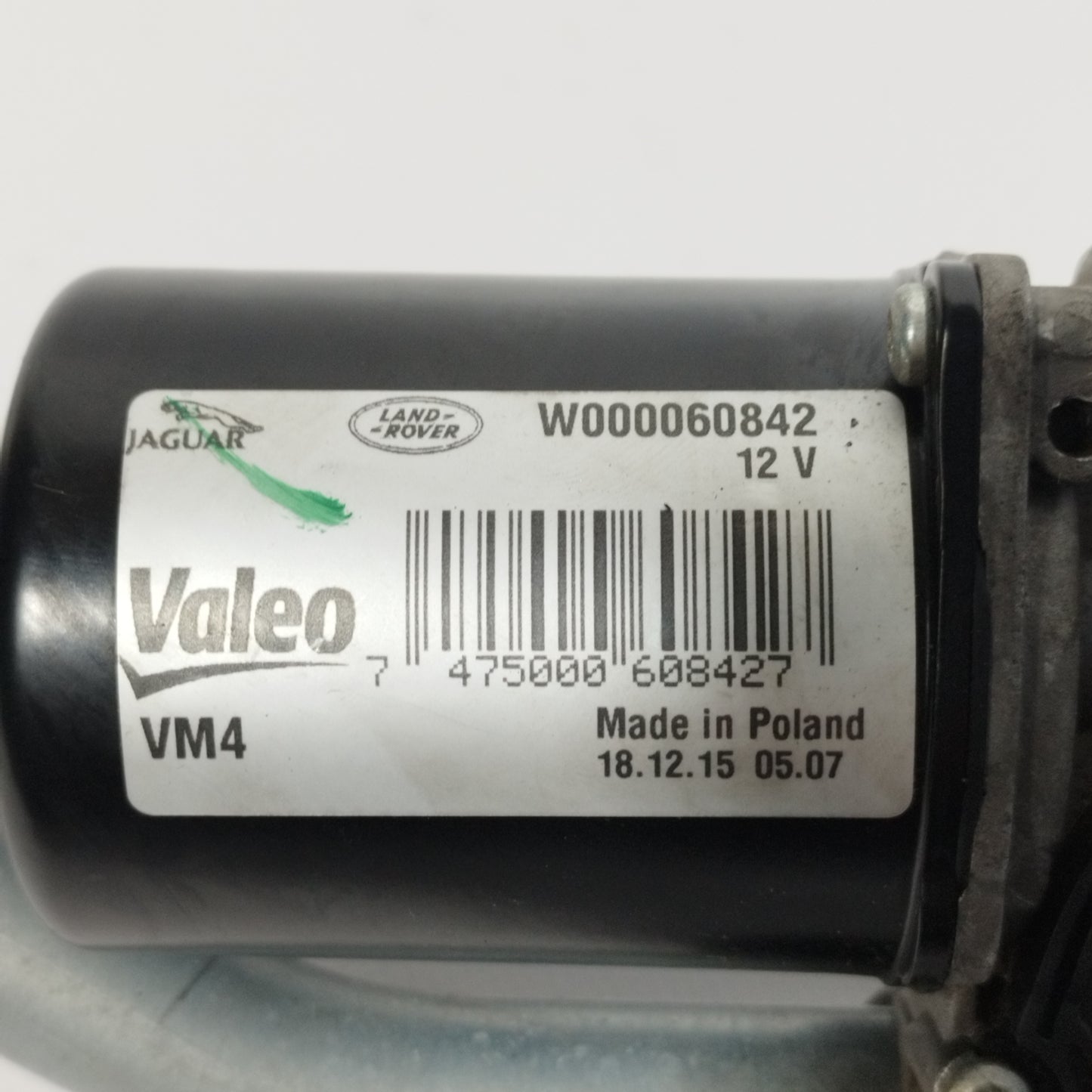 Jaguar F-pace 2018 Front Windscreen Wiper Motor 4Pin Cod: W000060842 ecoAC11353