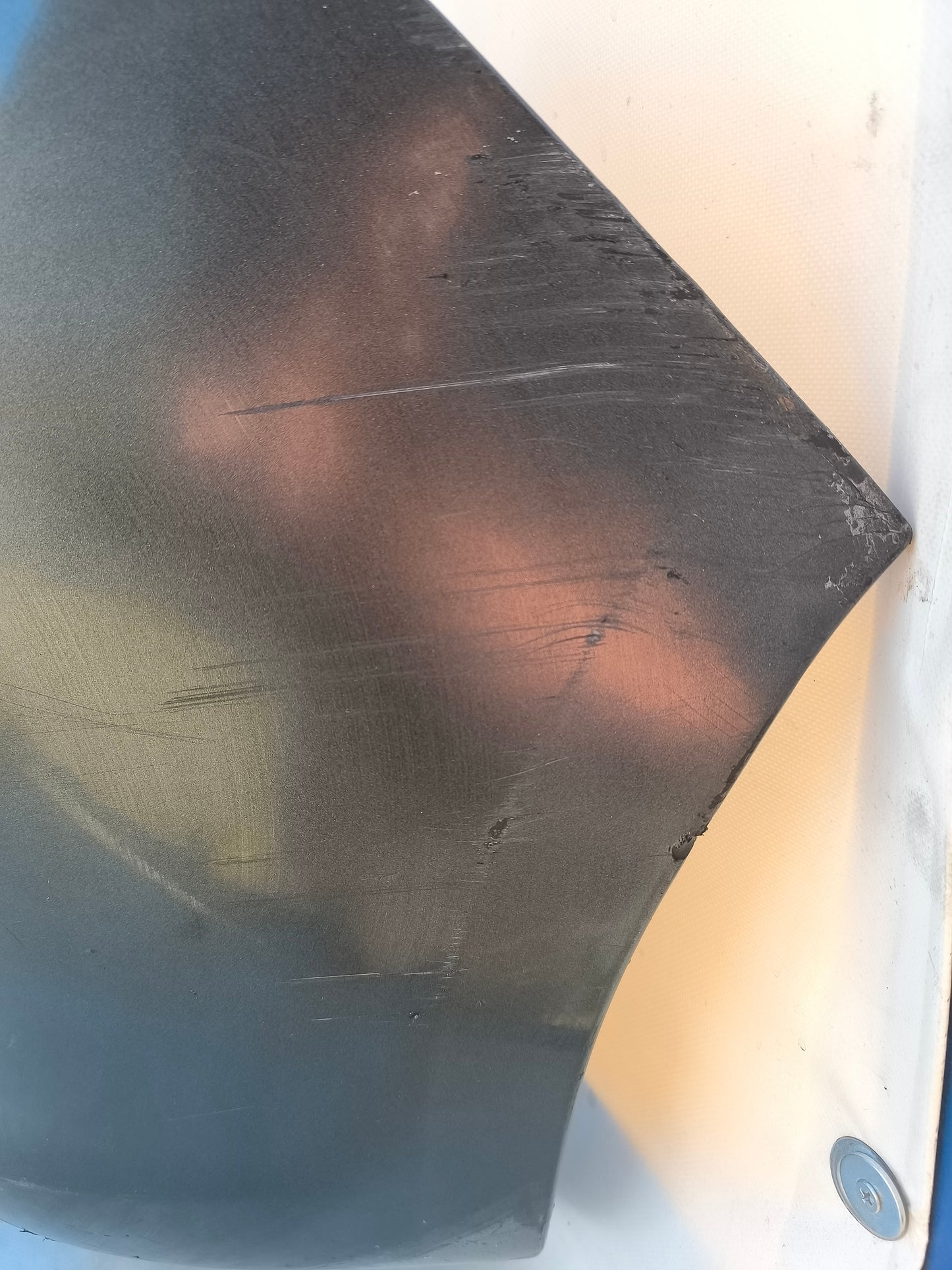 Paraurti posteriore grigio canna di fucile Fiat 500L anno 2013 ecoAG7496