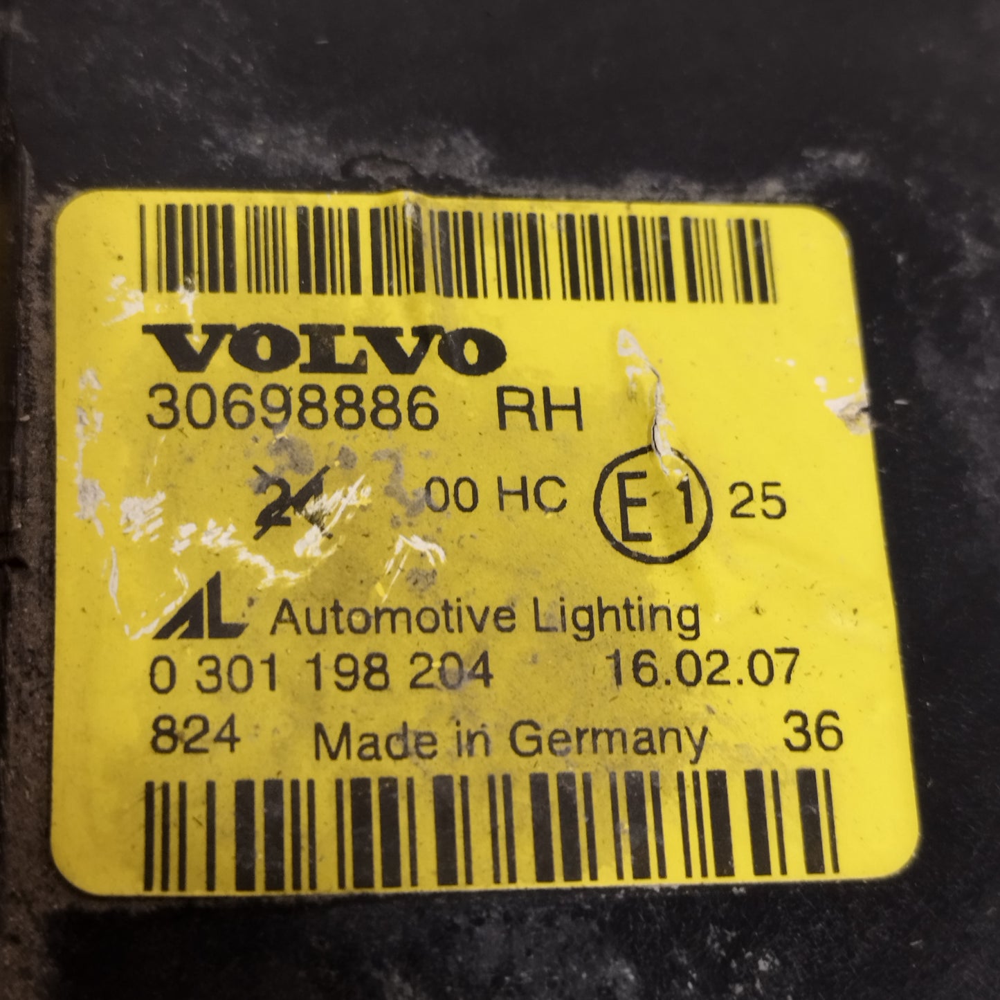 Fanale anteriore dx Volvo V50 2004-2007 cod: 30698886 ecoAC16633