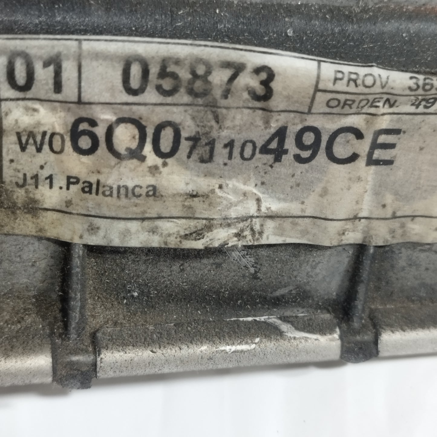 Leva cambio con corde Seat Ibiza 1.4 TSI 2016 6 marce cod: 6Q0711049CE ecoAC15080