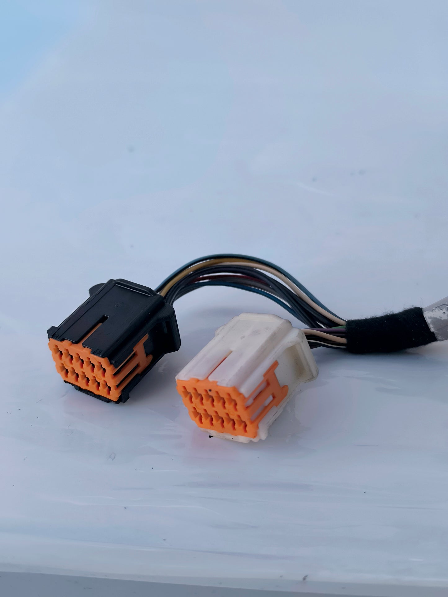 Electric left mirror black Citroen C4 year 2011 Cod. E20209338 17 wires and 2 plugs ecoAG6424