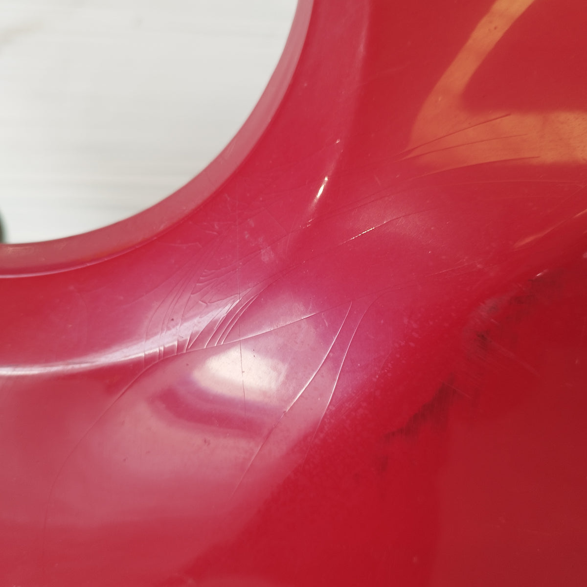 Paraurti anteriore rosso Fiat 500 (312) 2007-2015 ecoAC17634