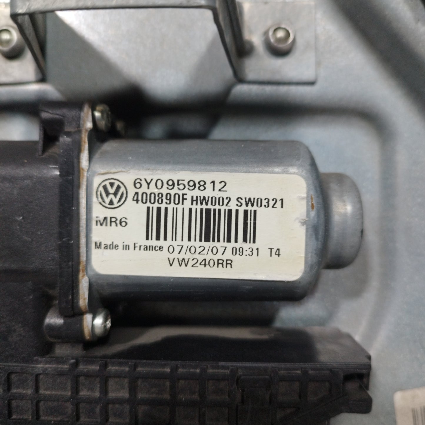Rear right panel rack Volkswagen Polo 2007 code: 6y0959812 ecoAC8959