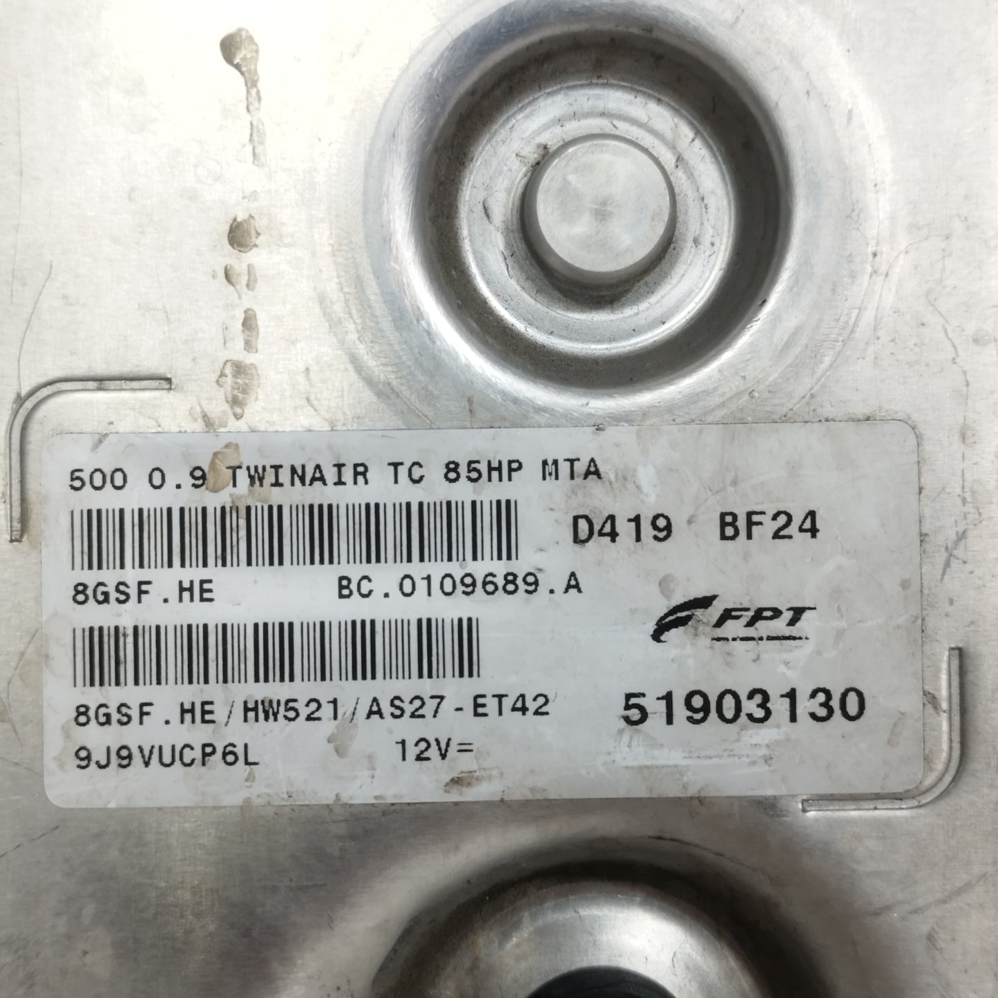 Kit accensione Fiat 500 0.9 B Twinair 2011 cod: 51903130 ecoAC15044