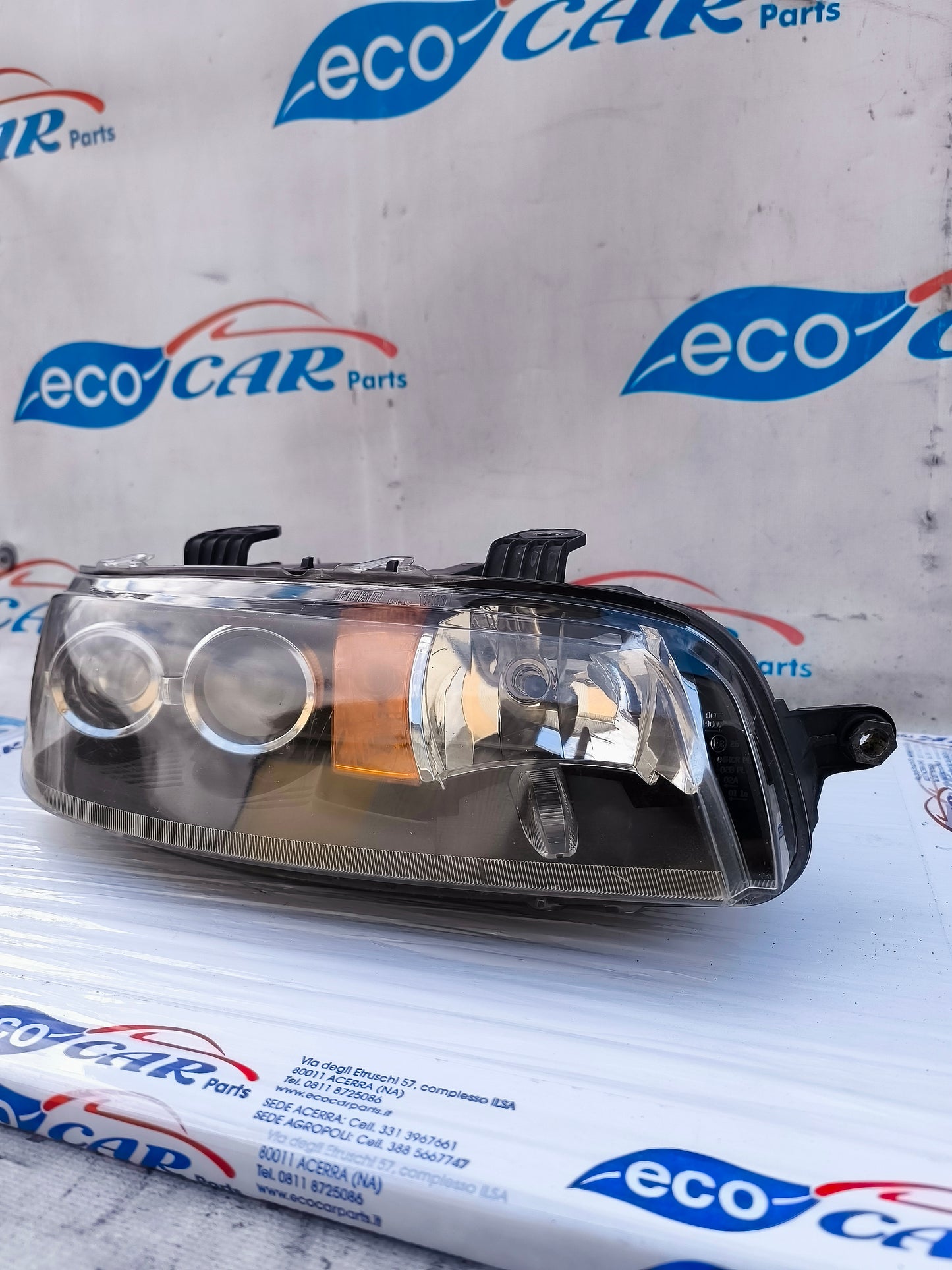 Fanale anteriore dx Fiat Punto 188 2001 modello con faretto ecoAG6076