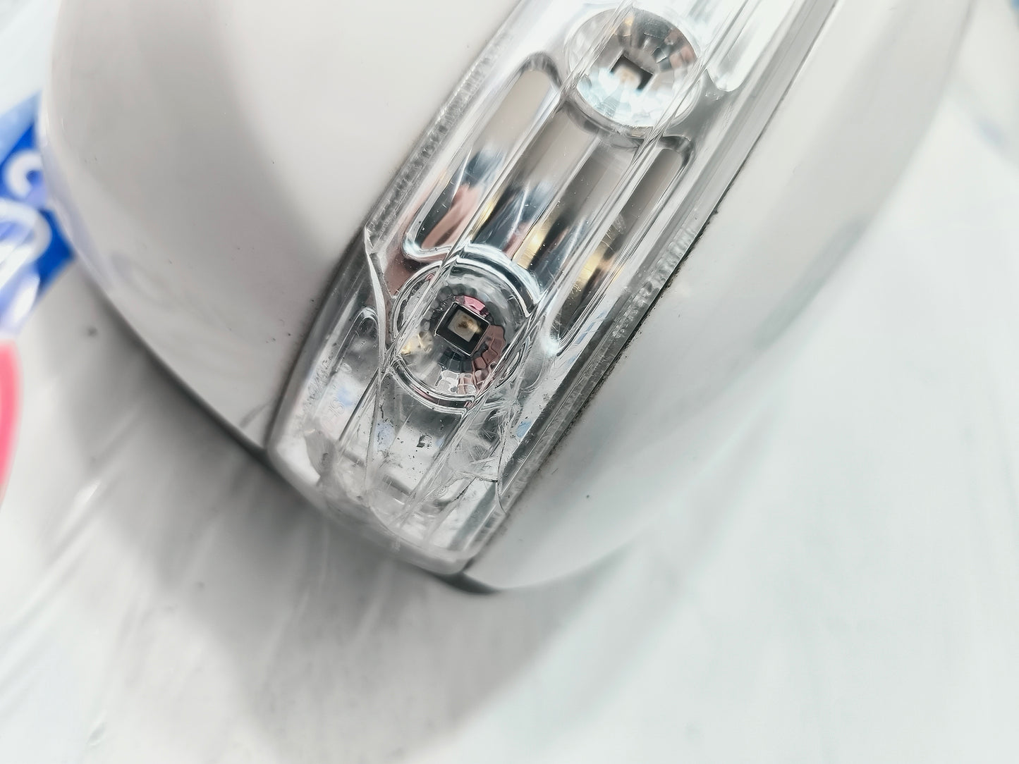 Specchietto sinistro elettrico bianco Hyundai ix35 anno 2012 8 PIN ecoAG6293