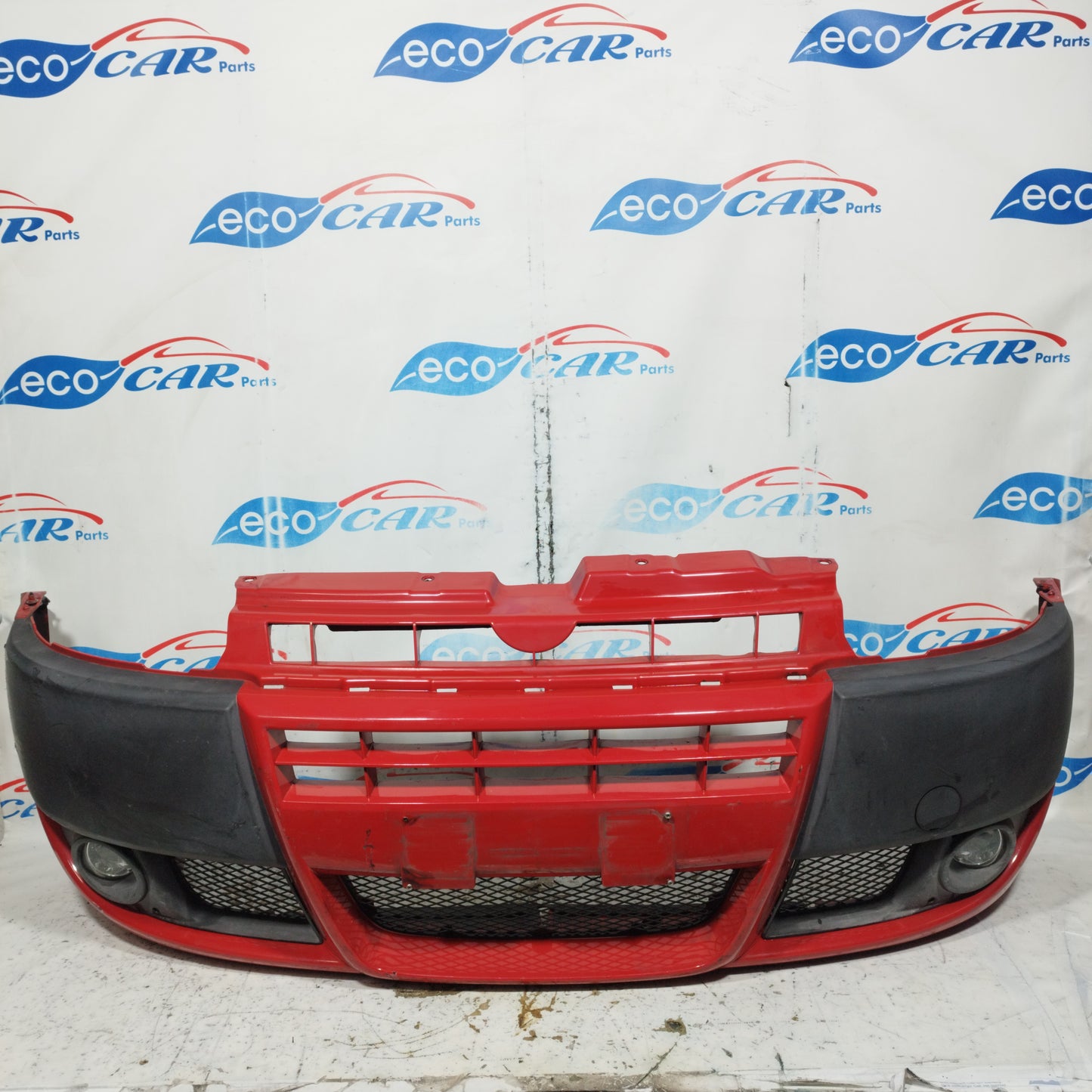 Red front bumper Fiat Doblo 2006 ecoAC10695