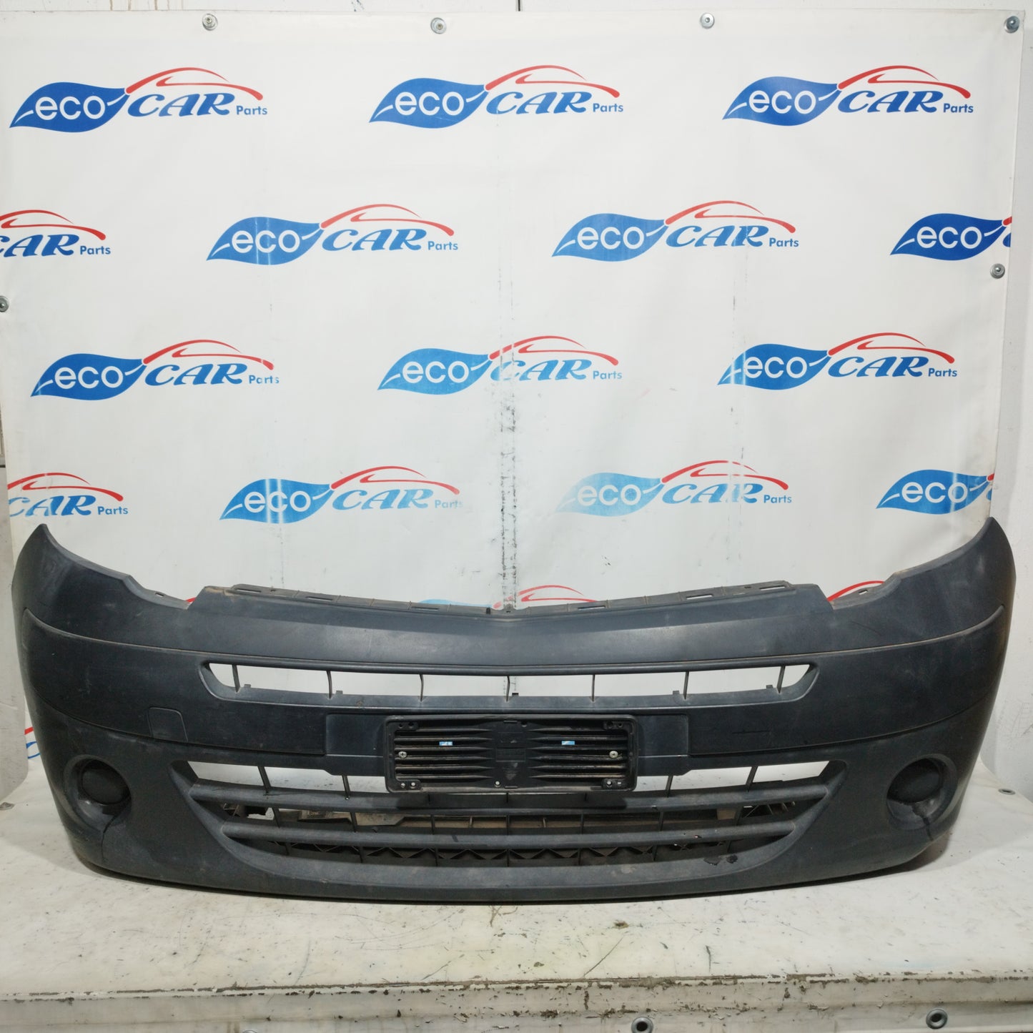 Front bumper black plastic Renault Kangoo 2008 ecoAC9045