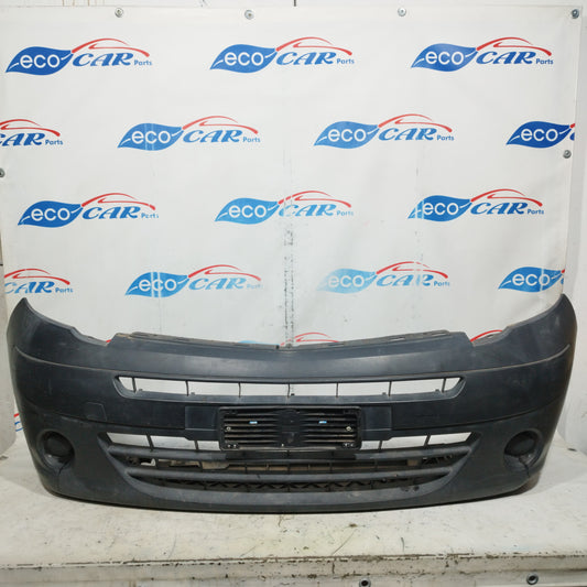 Front bumper black plastic Renault Kangoo 2008 ecoAC9045